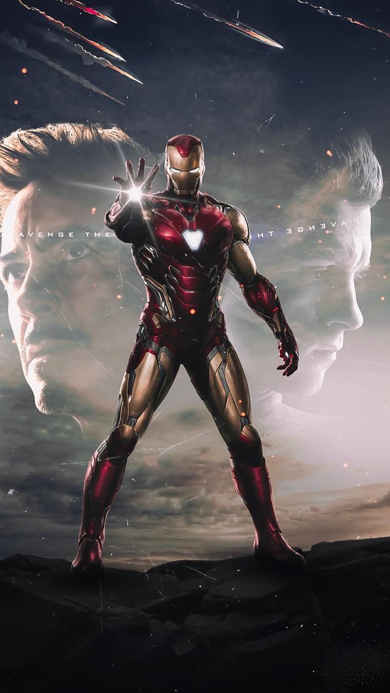760x1350 Iron Man in Final Suit Mark 85 iPhone Wallpaper Wallpaper : iPhone Wallpaper