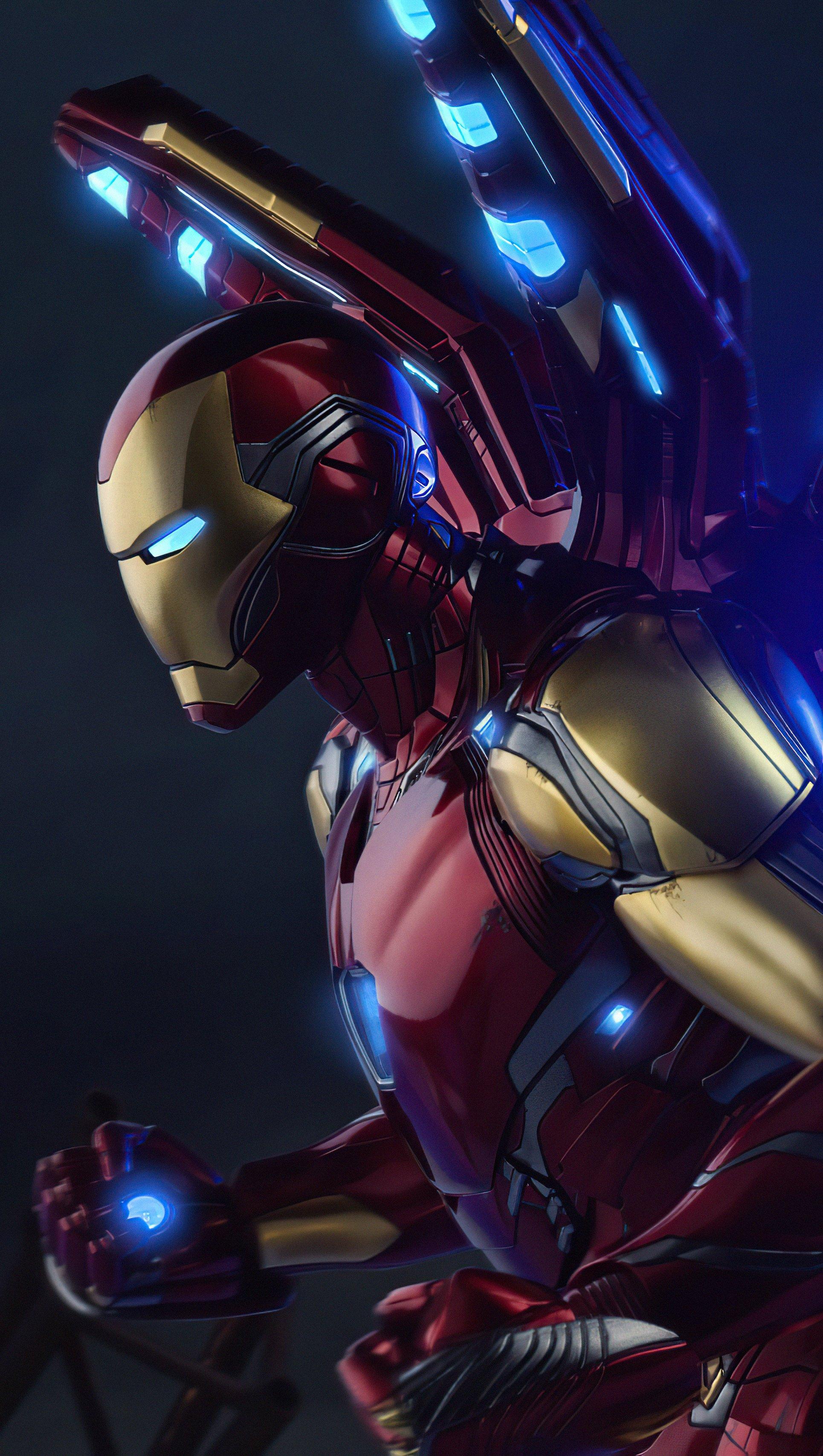 1930x3413 Iron Man MK85 Wallpaper 5k Ultra HD