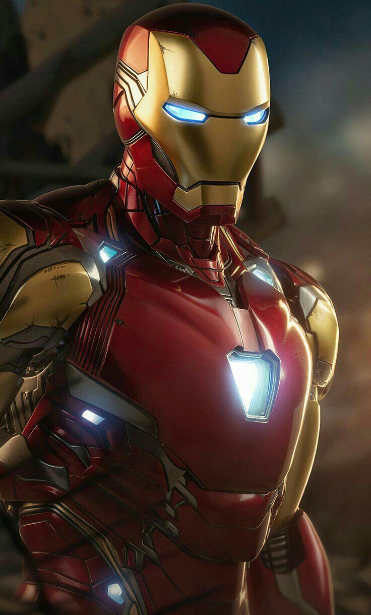736x1219 Ironman mark 85 3D model