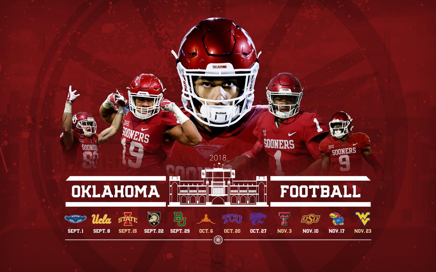 Football schedule. Ou Football Wallpaper.