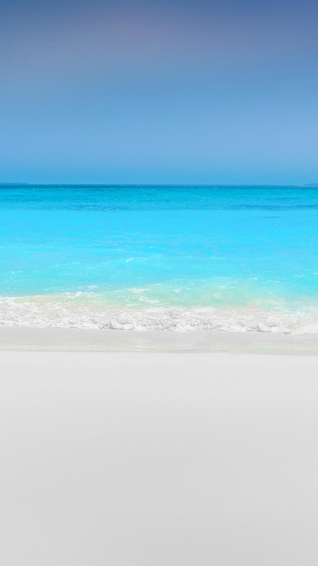 1080x1920 Download Sea, white sand, nature, beach wallpaper, 1080x Samsung Galaxy S S Note, Sony Xperia Z, Z Z Z HTC One, Lenovo Vibe, Google Pixel OnePlus Honor Xiaomi Redmi