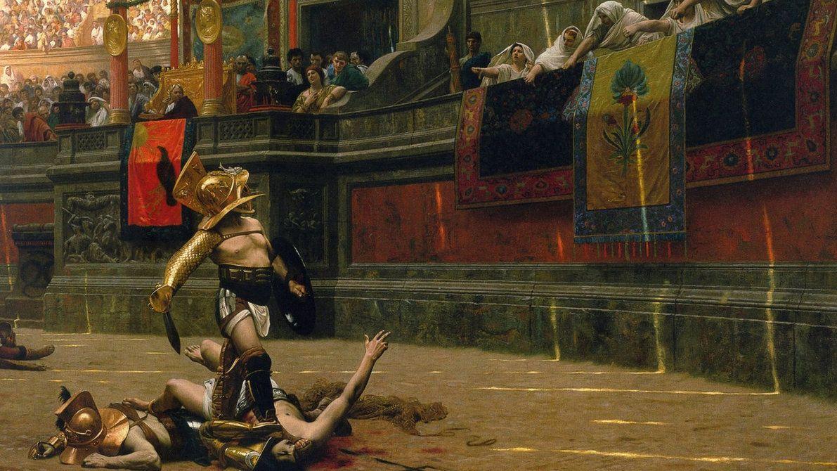 1191x670 Roman Wallpaper VI