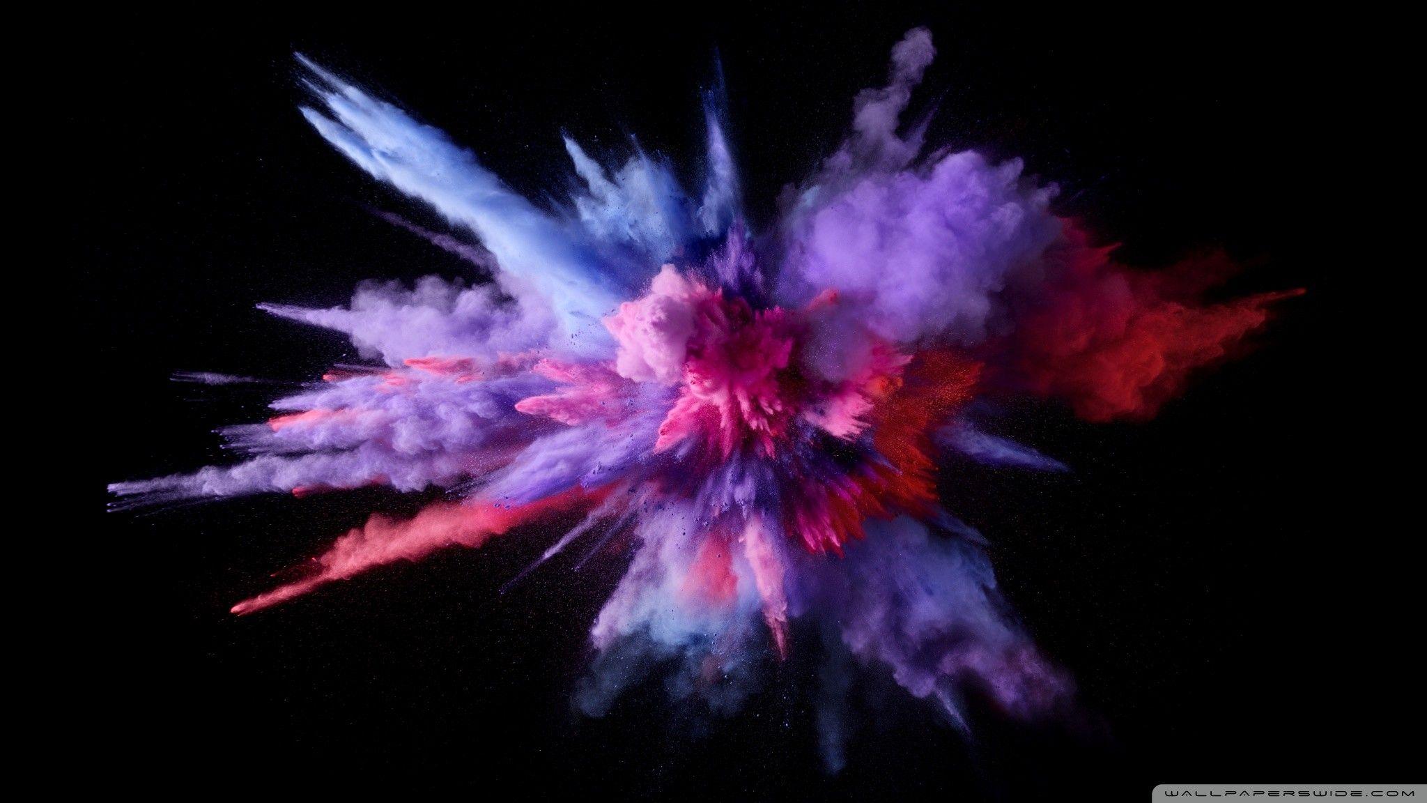 2048x1152 Explosion Wallpaper
