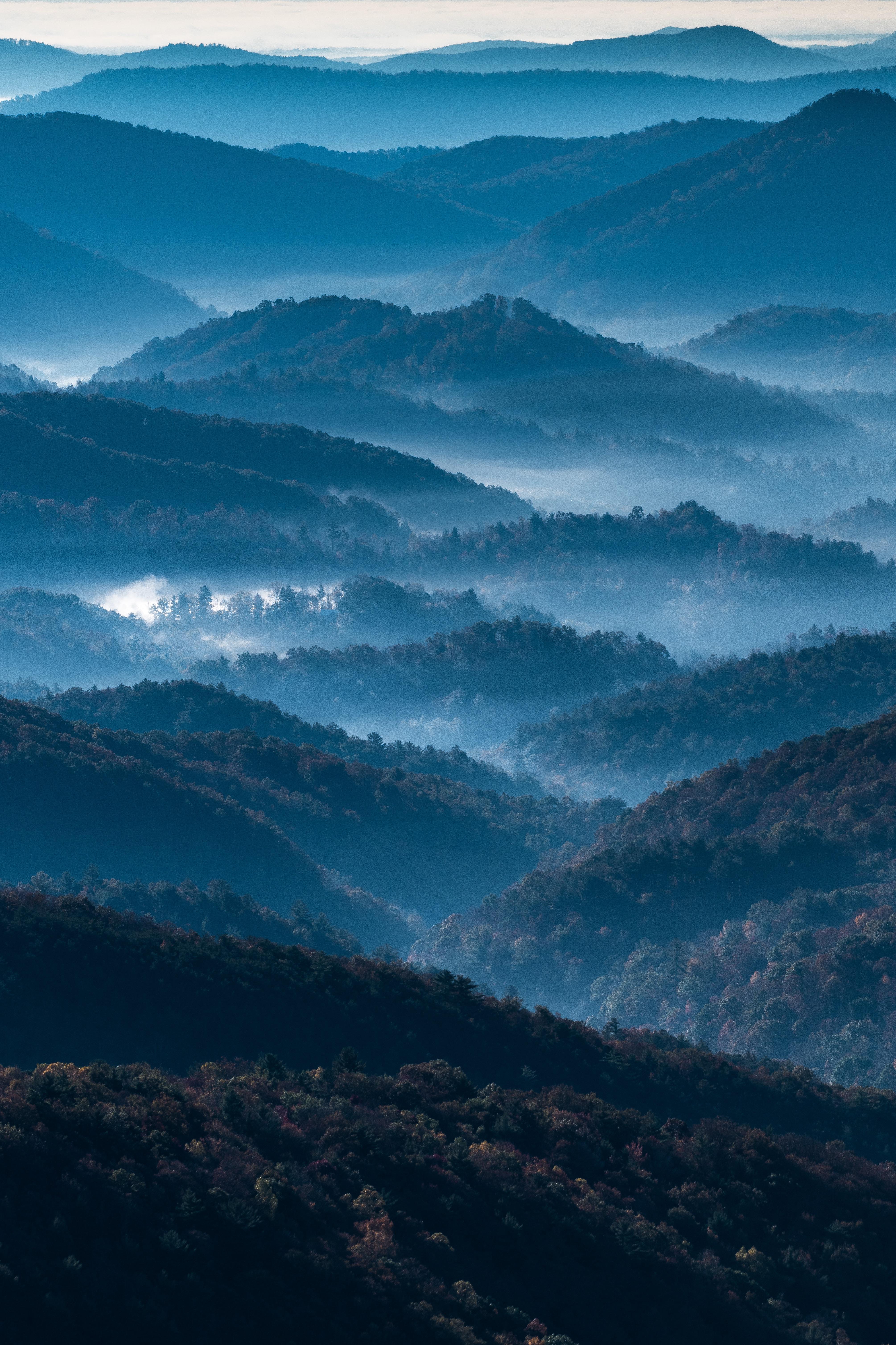 4019x6031 Blue Ridge Mountains, North Carolina