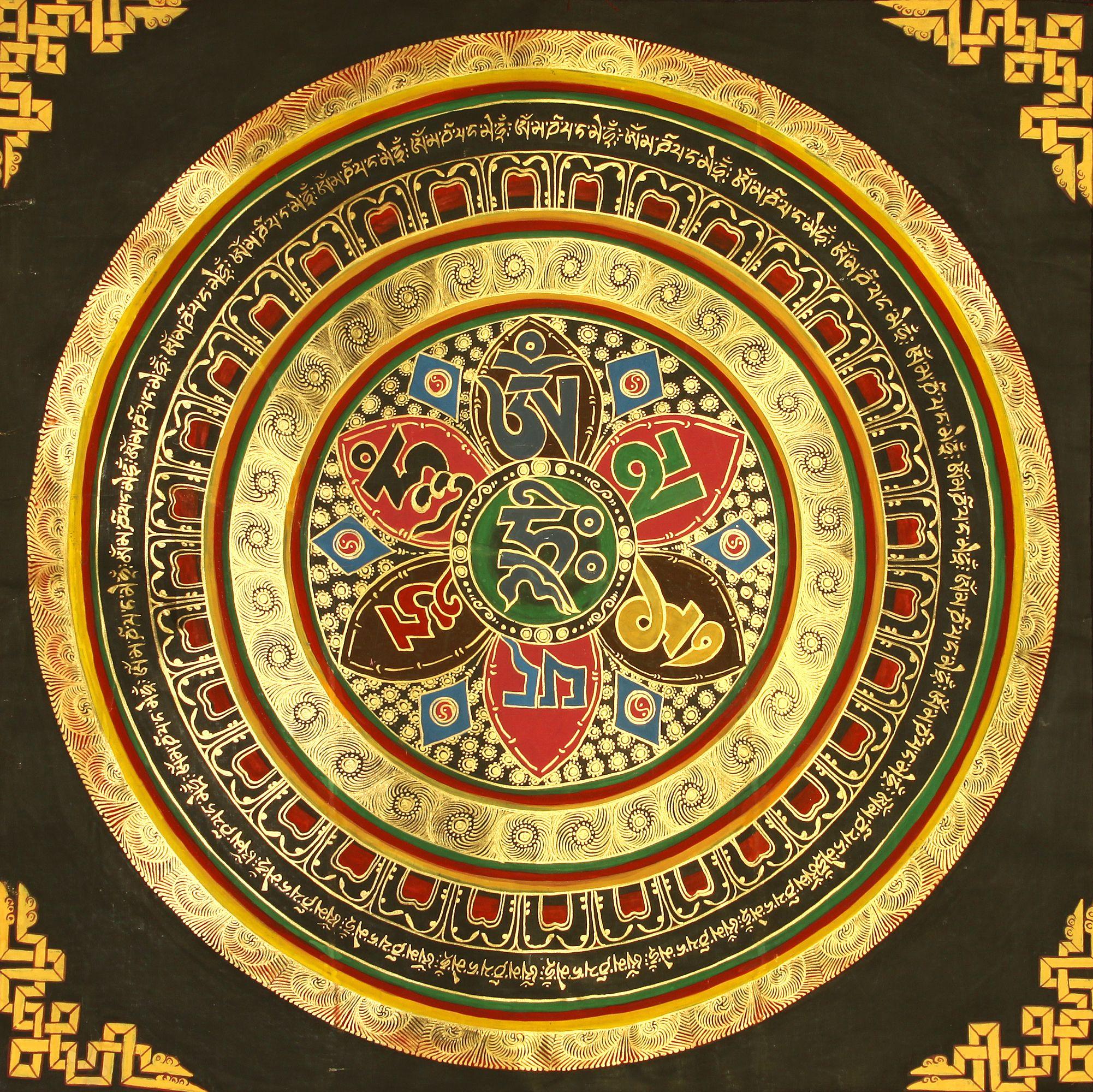 2002x2000 Mandala Wallpaper HD