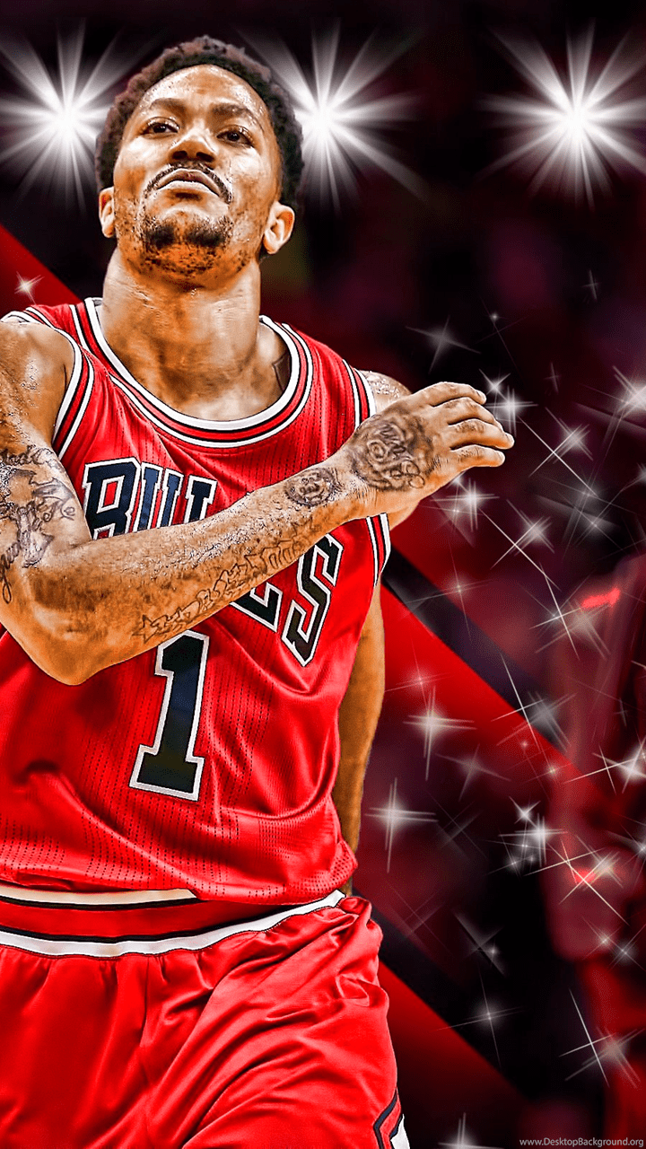 Баскетбол обои Derrick Rose