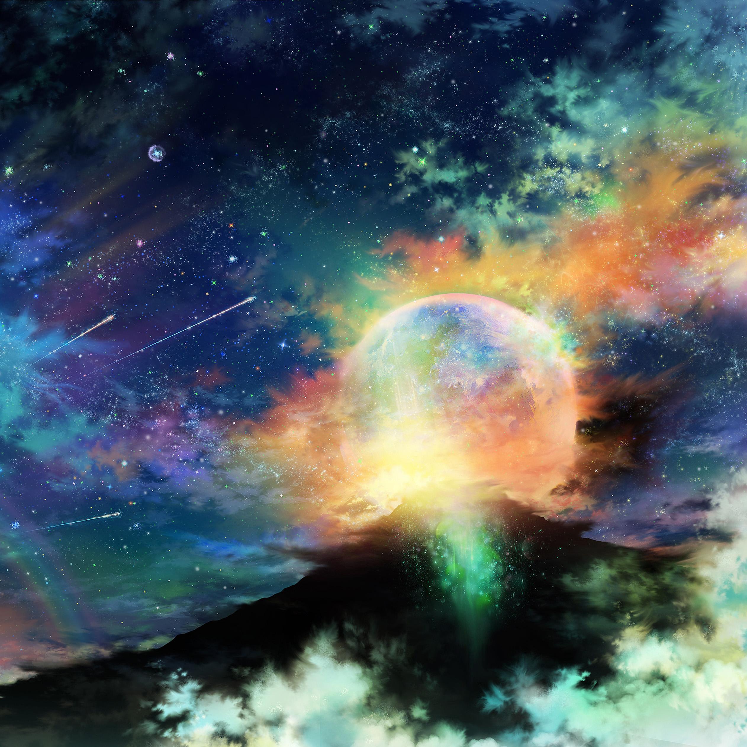 2524x2524 Expansive space wallpaper for iPhone, iPad, and desktop