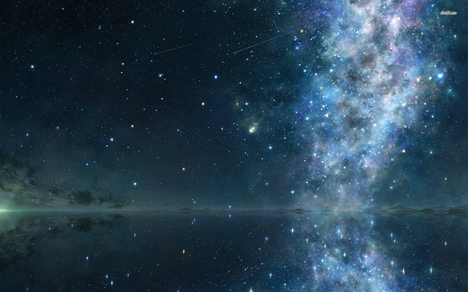 1920x1200 Starry Sky Wallpaper