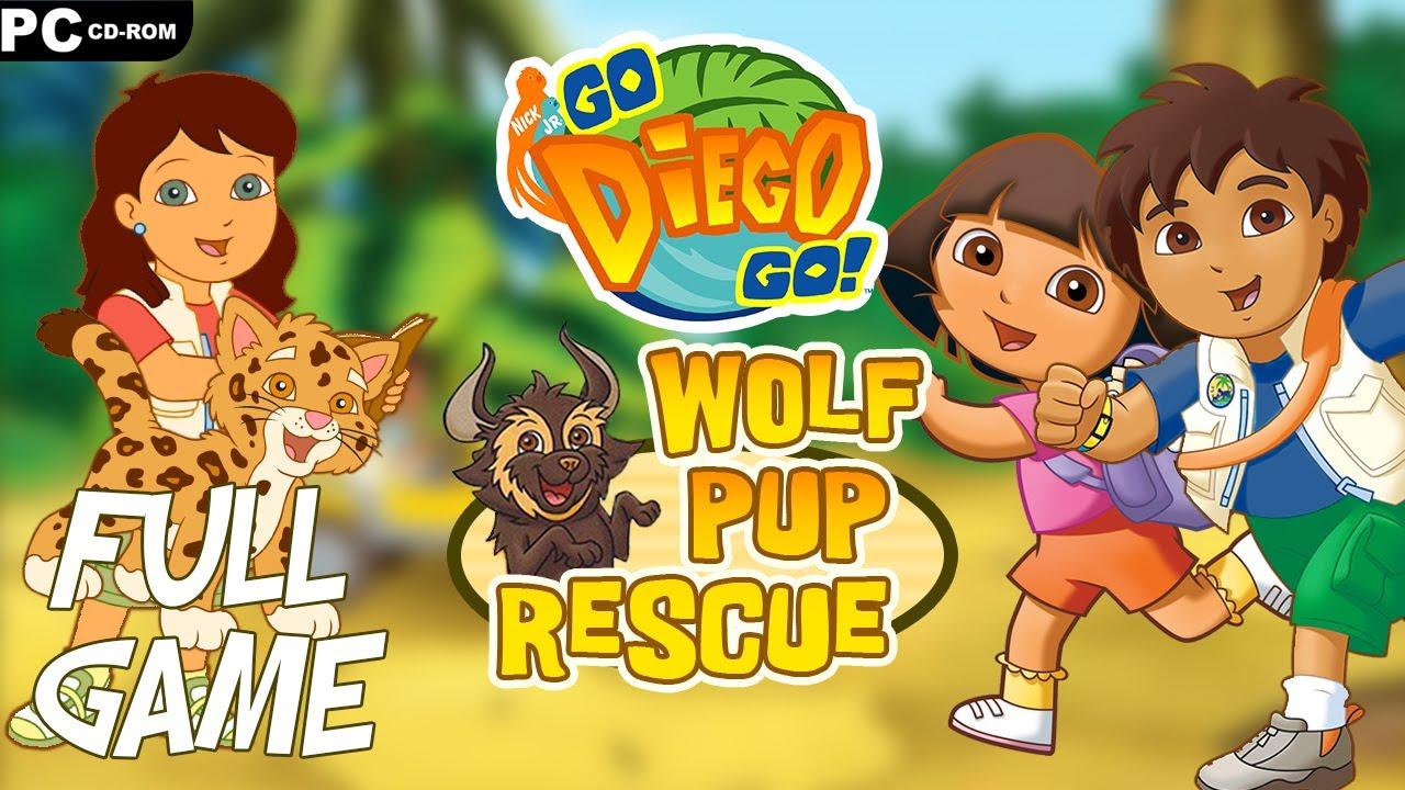 1280x720 Go, Diego, Go!™: Wolf Pup Rescue (PC 2006) Game HD Walkthrough