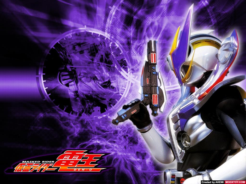 1024x768 Rider Den O Gun Form Wallpaper