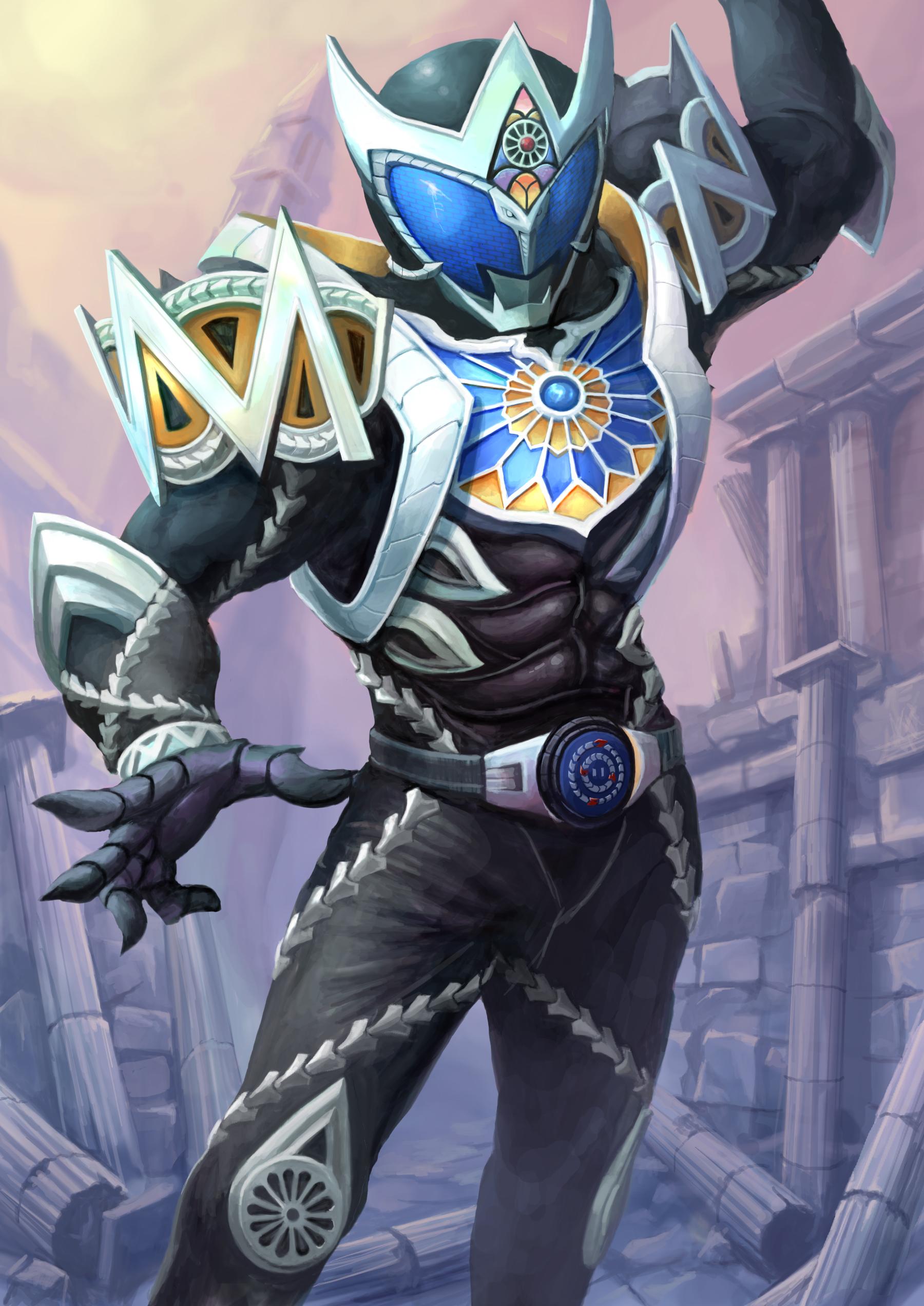 1800x2544 Kamen Rider Saga Rider Kiva Anime Image Board