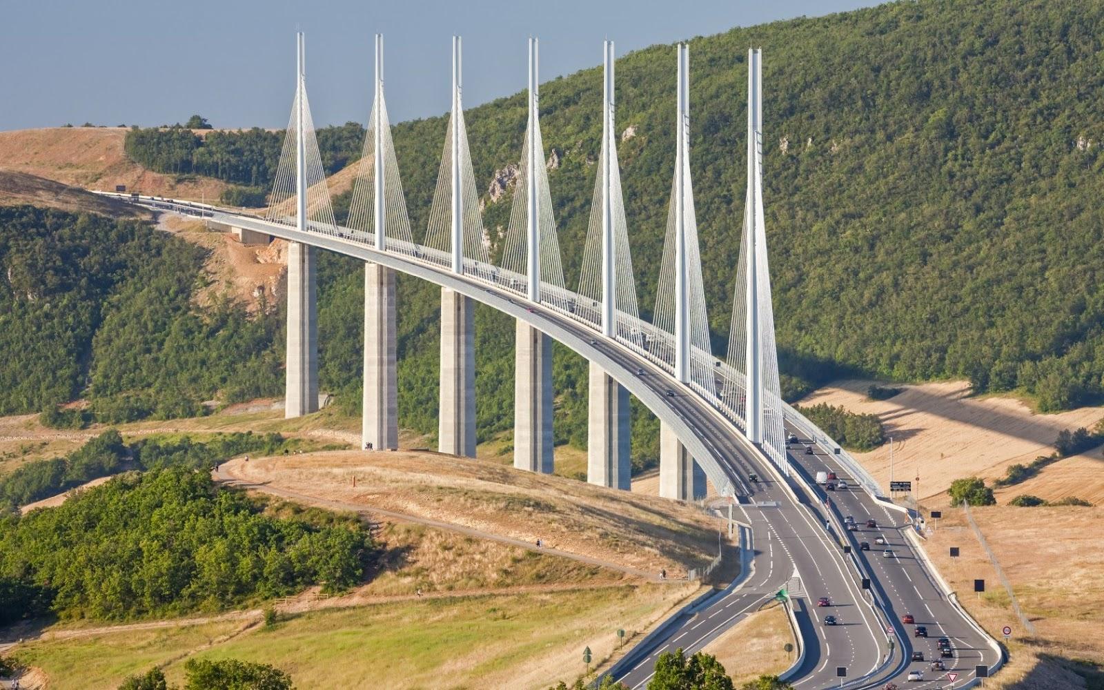 1600x1000 1600x1000 millau viaduct wallpaper for desktop