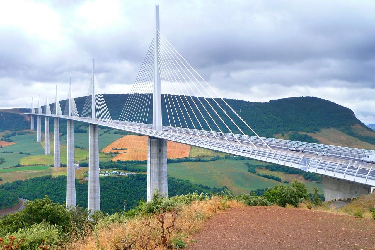 1280x854 millau viaduct HD wallpaper, background