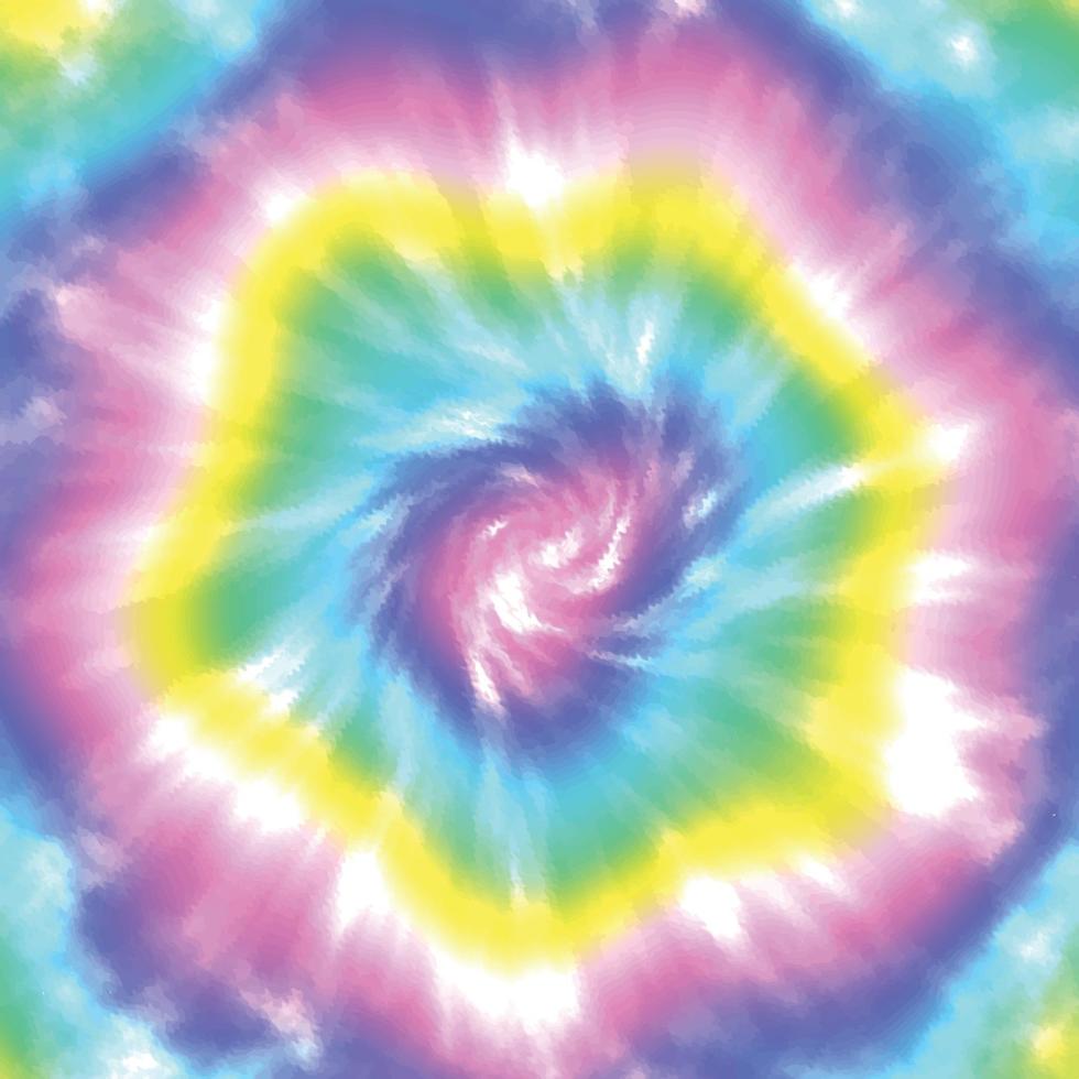 980x980 Rainbow Swirl Tie Dye Background