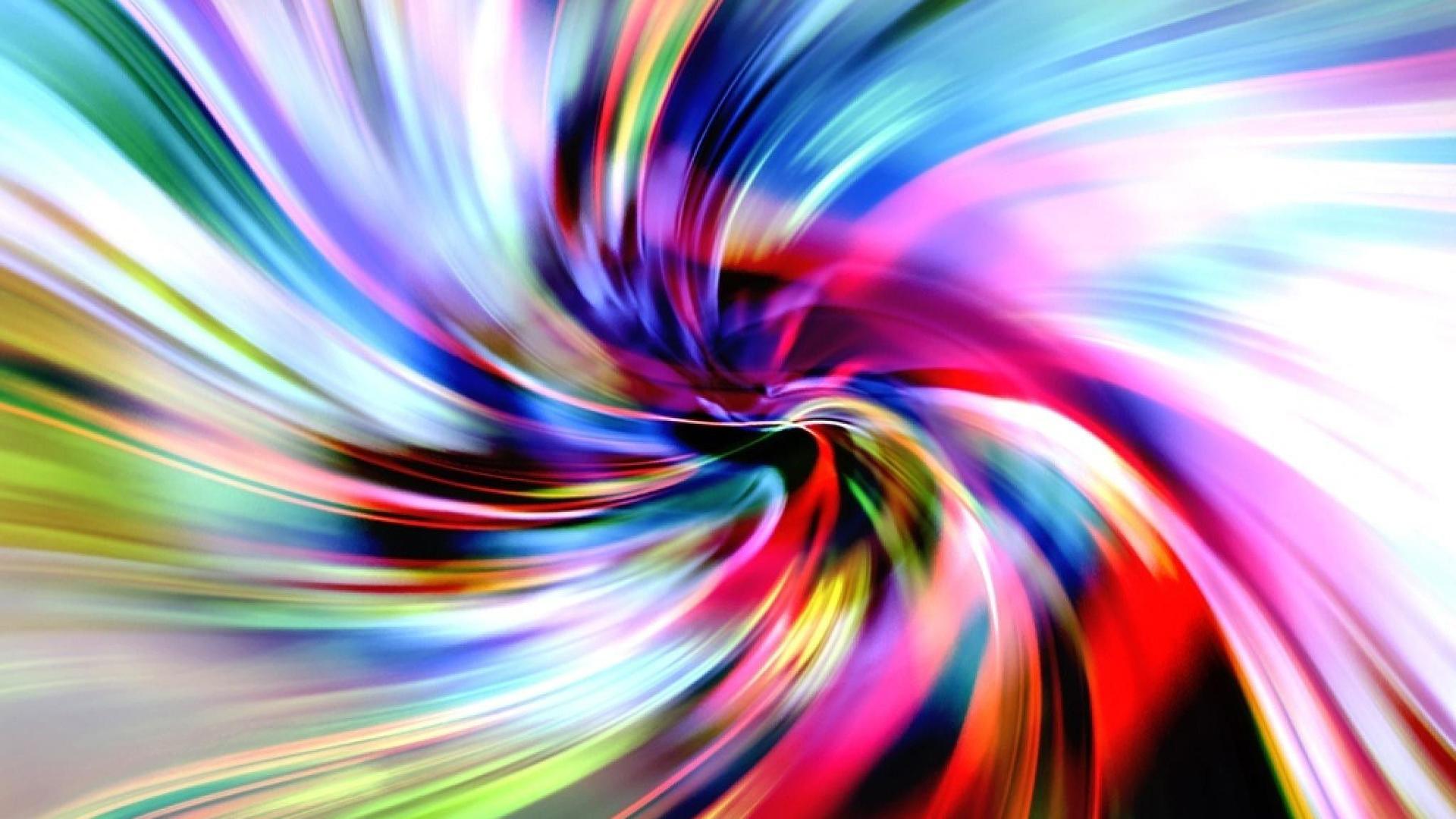 1920x1080 White Blue Pink Green Swirl HD Tie Dye Wallpaper