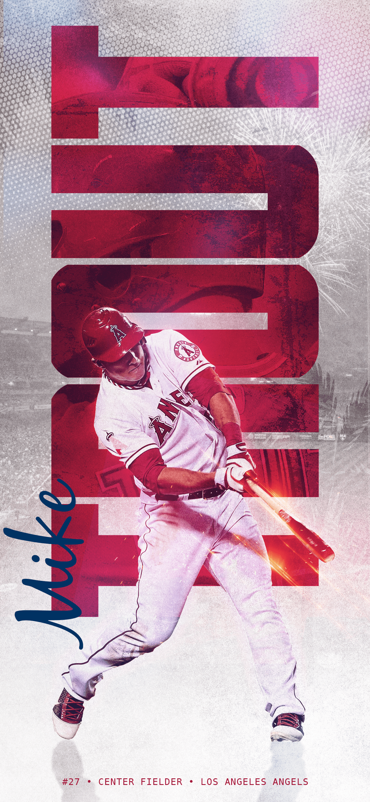 1284x2778 Mike Trout Wallpaper