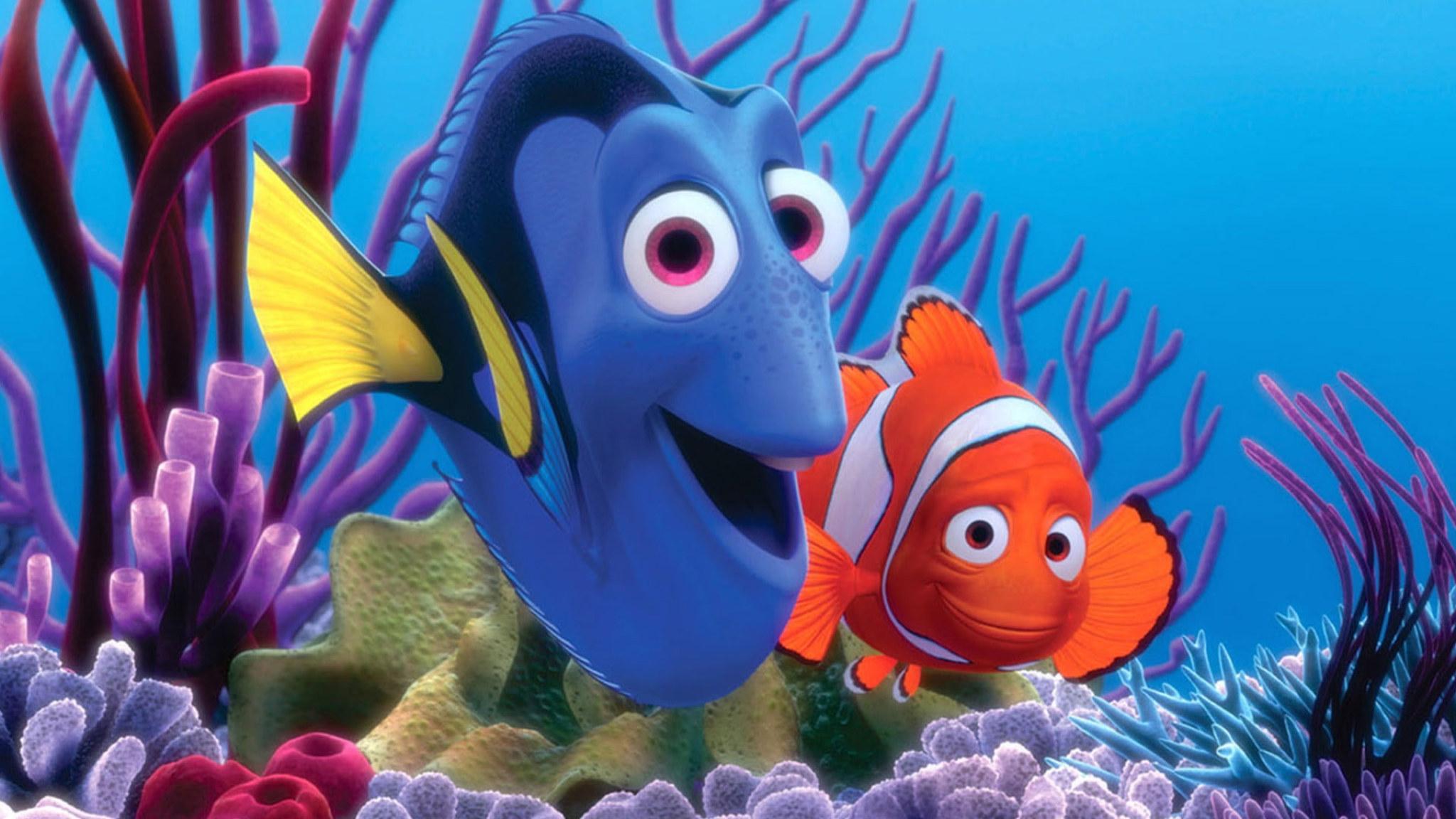 2048x1152 Finding Nemo Fishes Wallpaper, Dory And Nemo Character, Colors, Animation • Wallpaper For You