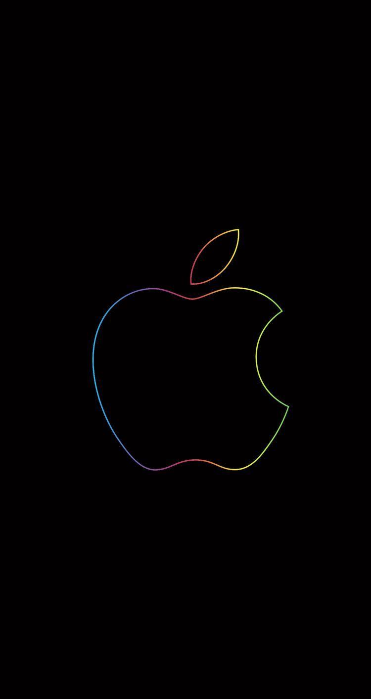 Apple Logo Black Wallpapers Top Free Apple Logo Black Backgrounds Wallpaperaccess
