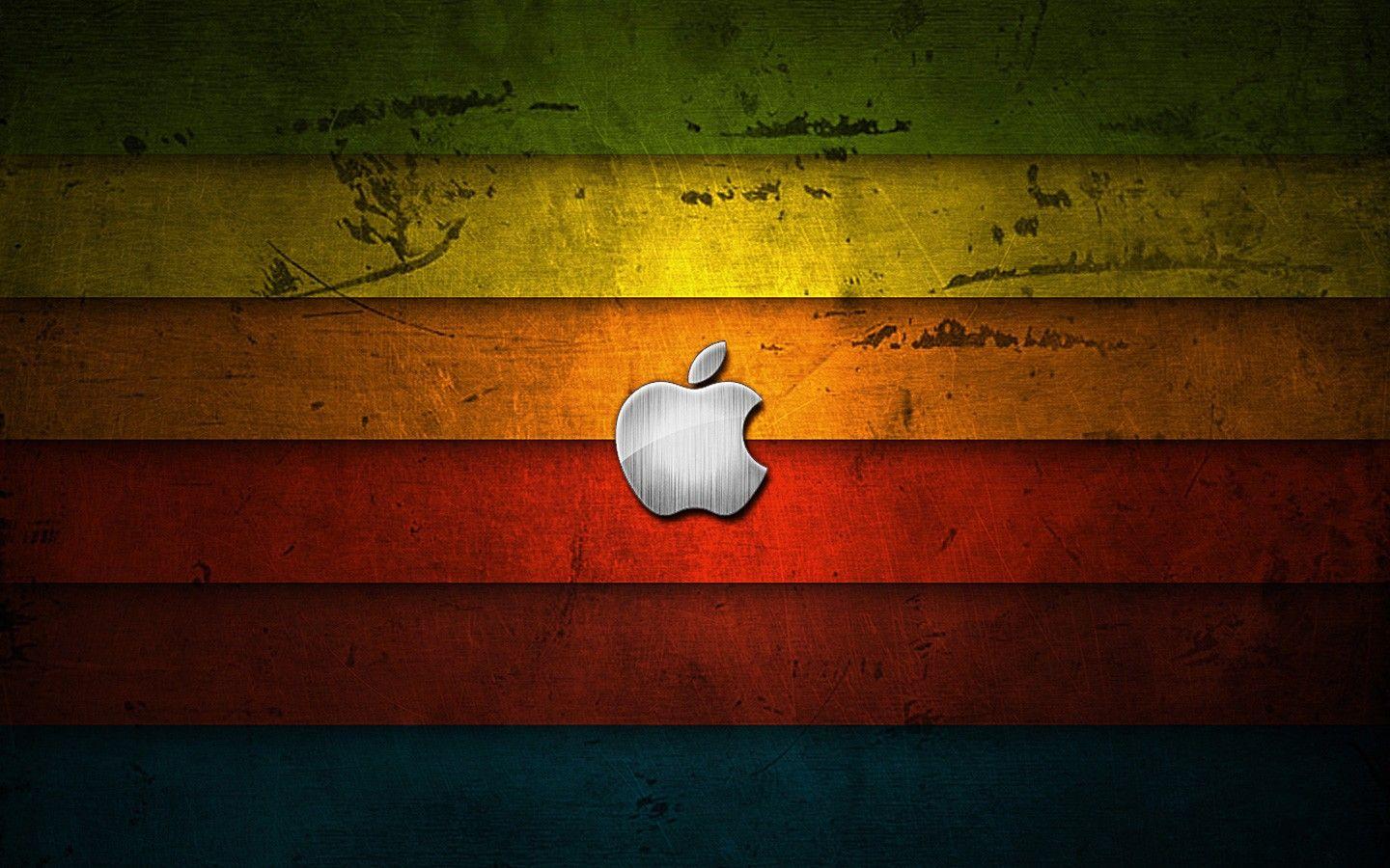 1440x900 Wallpaper of apple logo Gallery
