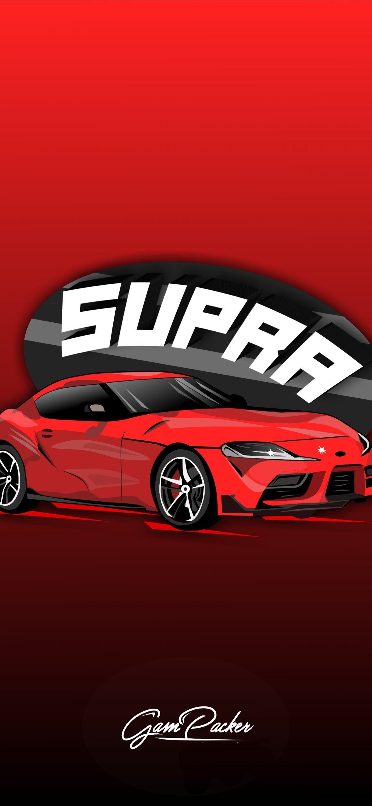 1284x2778 toyota supra iPhone Wallpaper Free Download