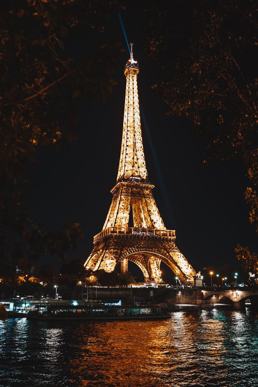 1000x1500 Eiffel Tower At Night Picture. Download Free Image
