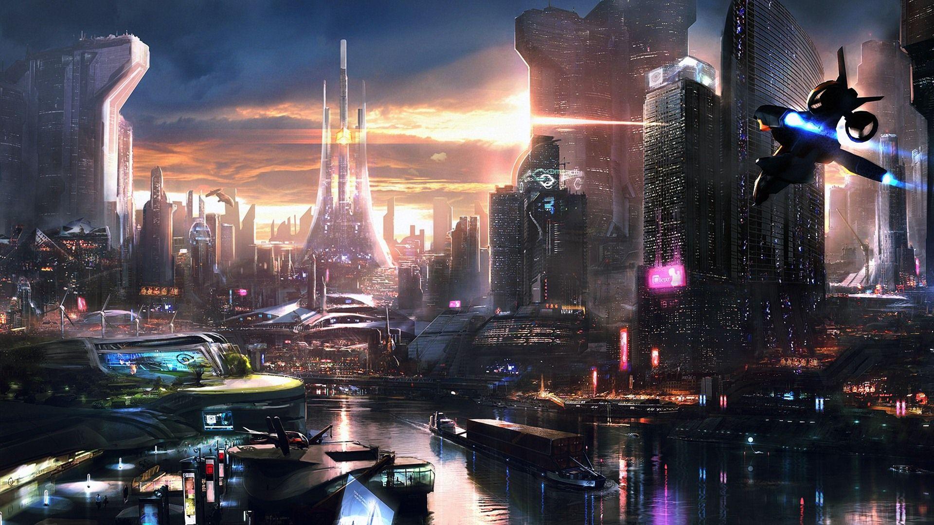 1920x1080 Wallpaper.wiki Cyberpunk Background HD PIC WPD008174