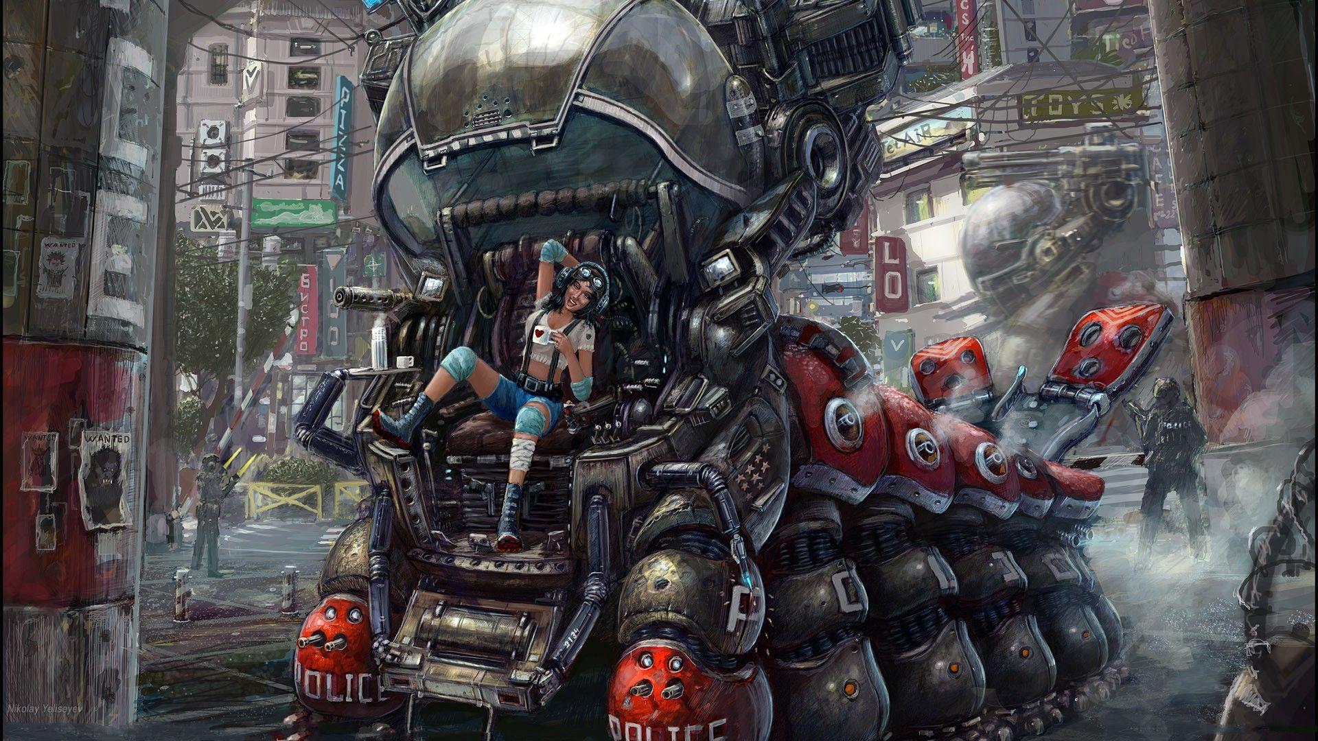 1920x1080 Wallpaper.wiki Cyberpunk Desktop Background PIC WPD008177