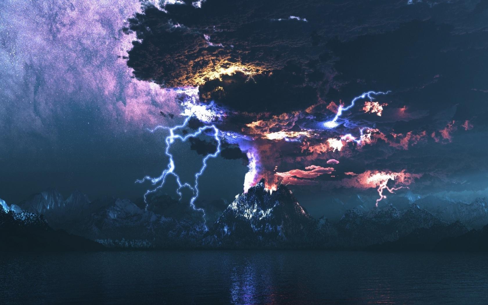 1680x1050 Free download Storm Lightning HD Wallpaper FullHDWpp Full HD Wallpaper [1920x1080] for your Desktop, Mobile & Tablet. Explore Thunderstorm Wallpaper HD. Thunderstorm Desktop Wallpaper, Thunderstorm Wallpaper, Beach Thunderstorm