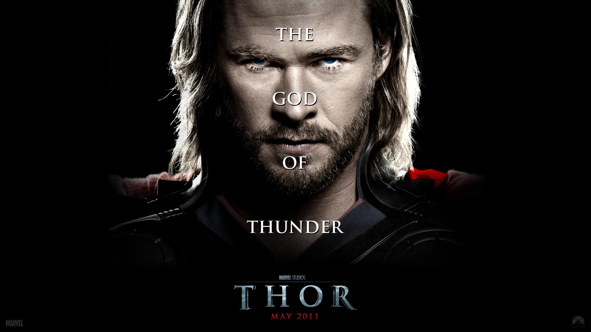 1920x1080 Thor the God of Thunder Movie Desktop Wallpaper