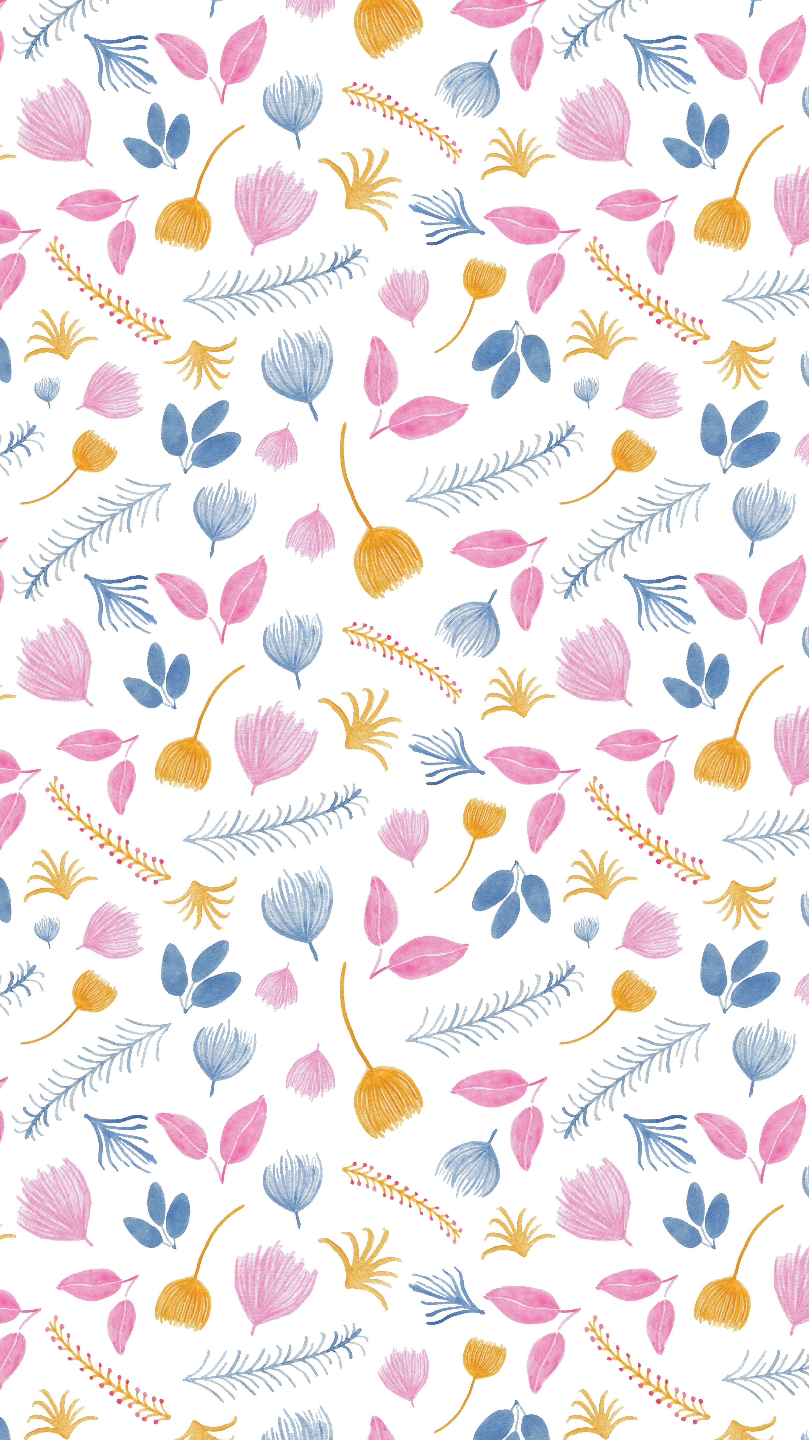 3125x5558 First Freebie Thursday: Watercolor Wallpaper!