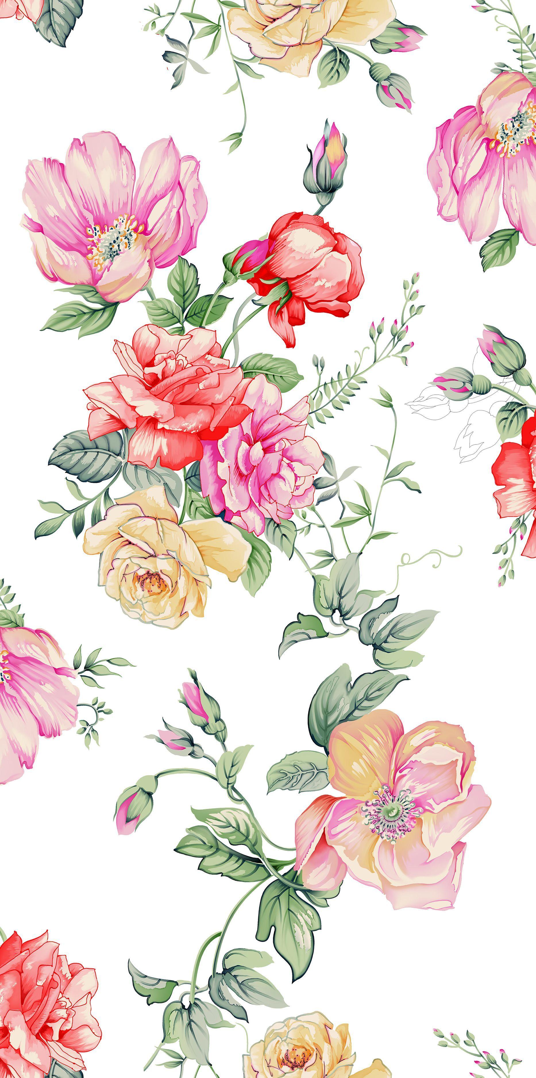 Watercolor Flower iPhone Wallpapers - Top Free Watercolor ...