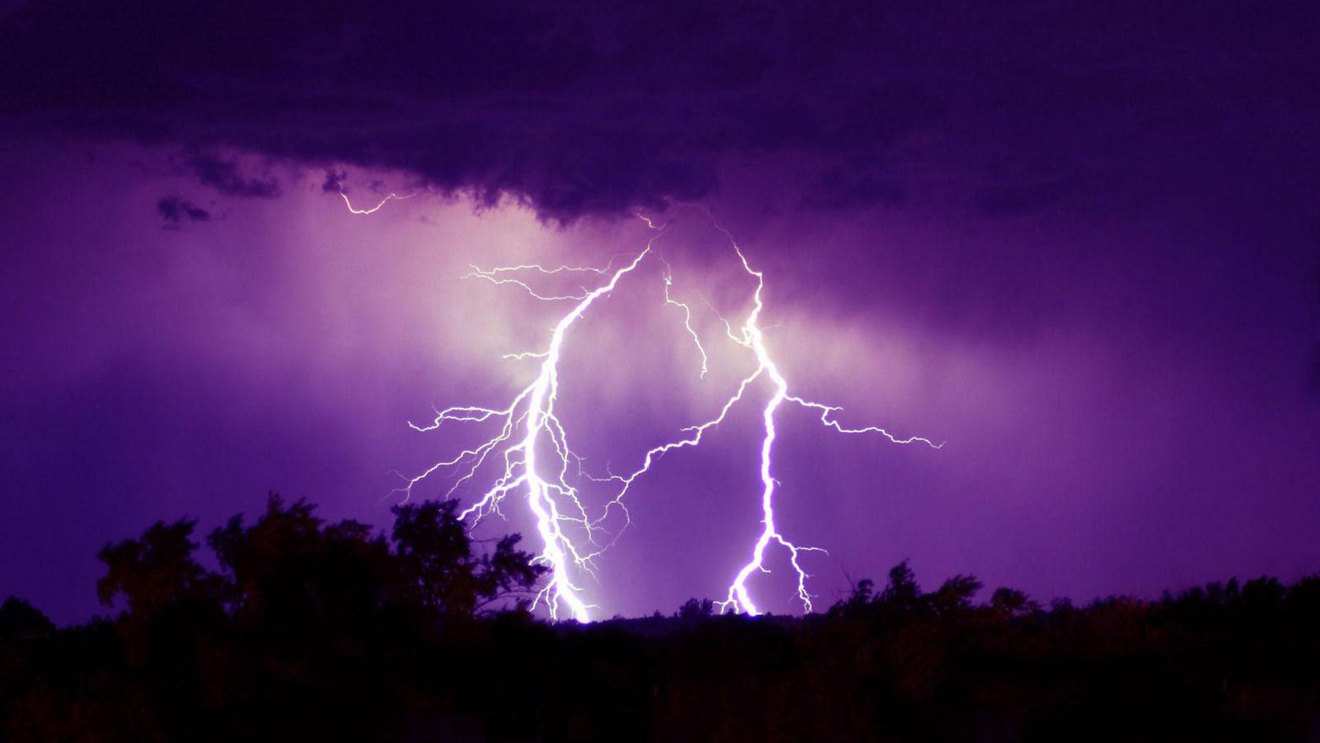 1920x1080 White Lightning Purple Aesthetic Sky Background HD Purple Aesthetic Wallpaper