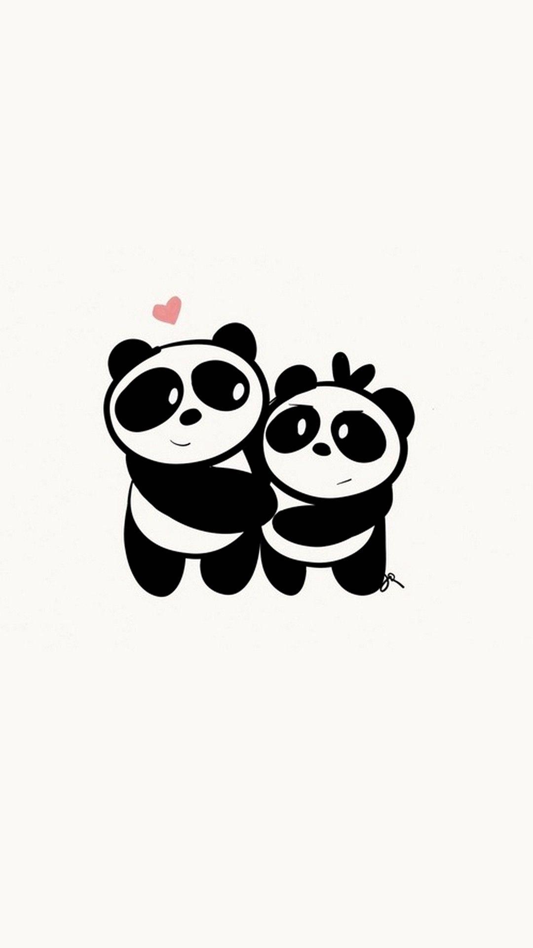 1080x1920 Cute Drawing Couple Wallpaper, HD Cute Drawing Couple Background on WallpaperBat