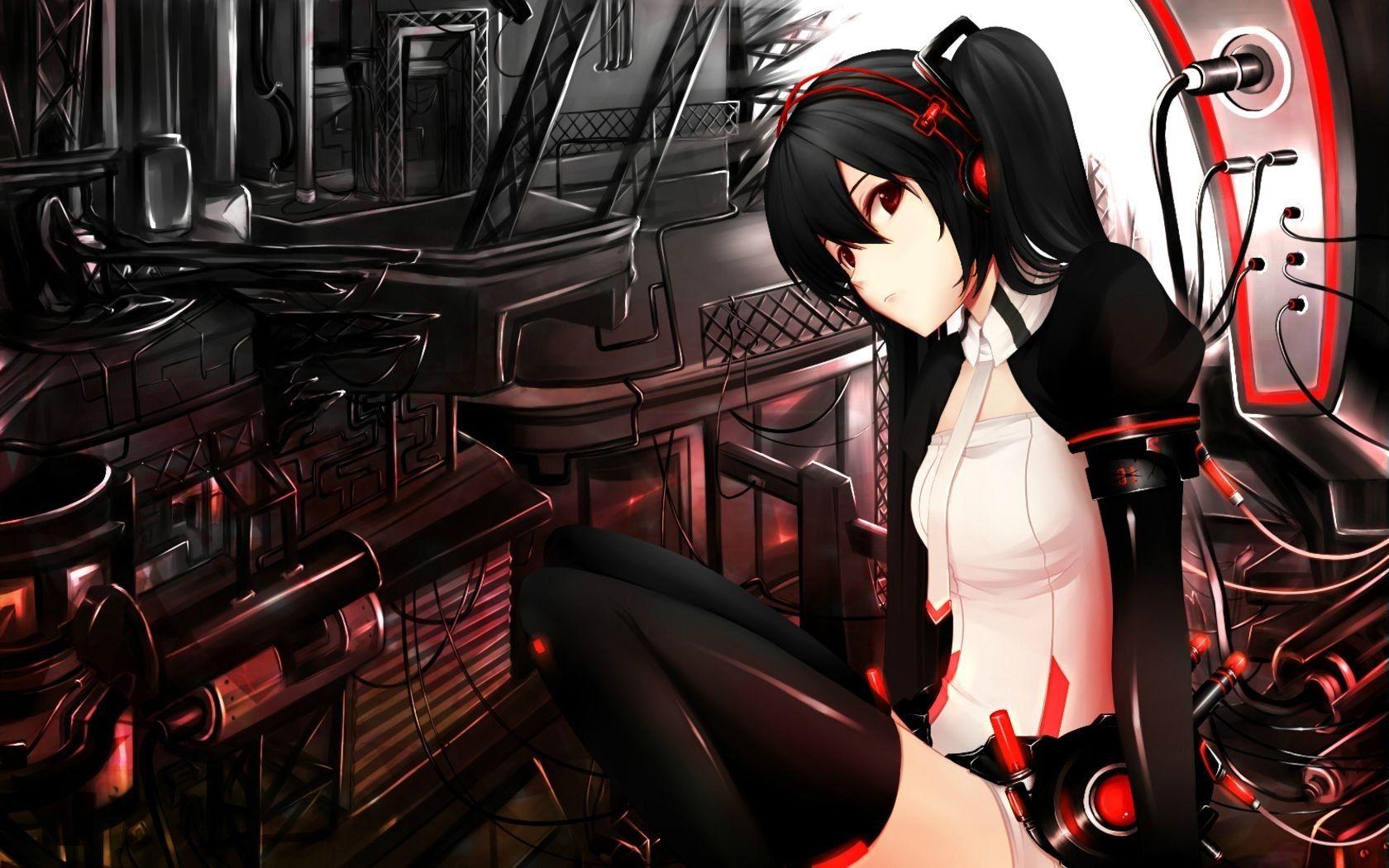 Hình nền Anime Gamer Girl 1680x1050