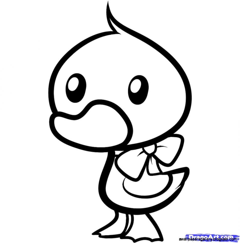 958x969 Cute Animal Drawings For Kids