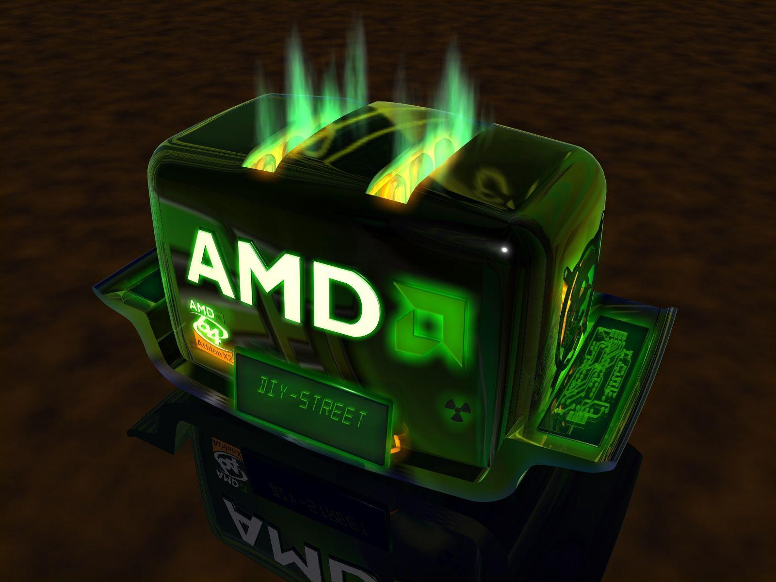 1600x1200 AMD Dragon Wallpaper
