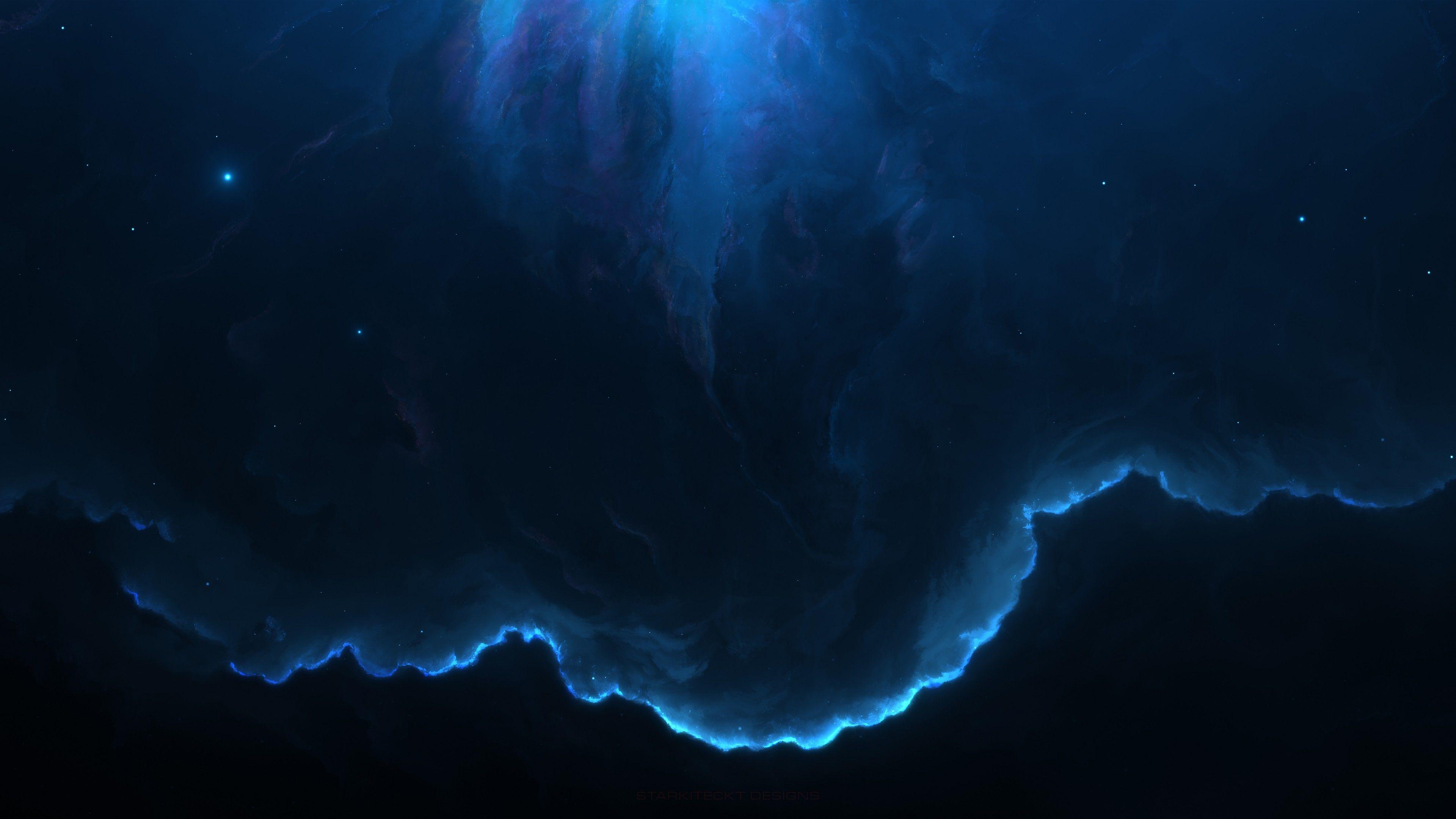 3840x2160 Space Nebula 5K 8K Wallpaper