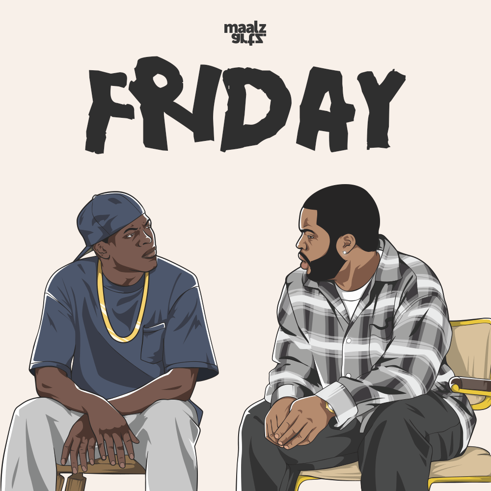 1000x1000 Ice Cube x Craig Fan Art