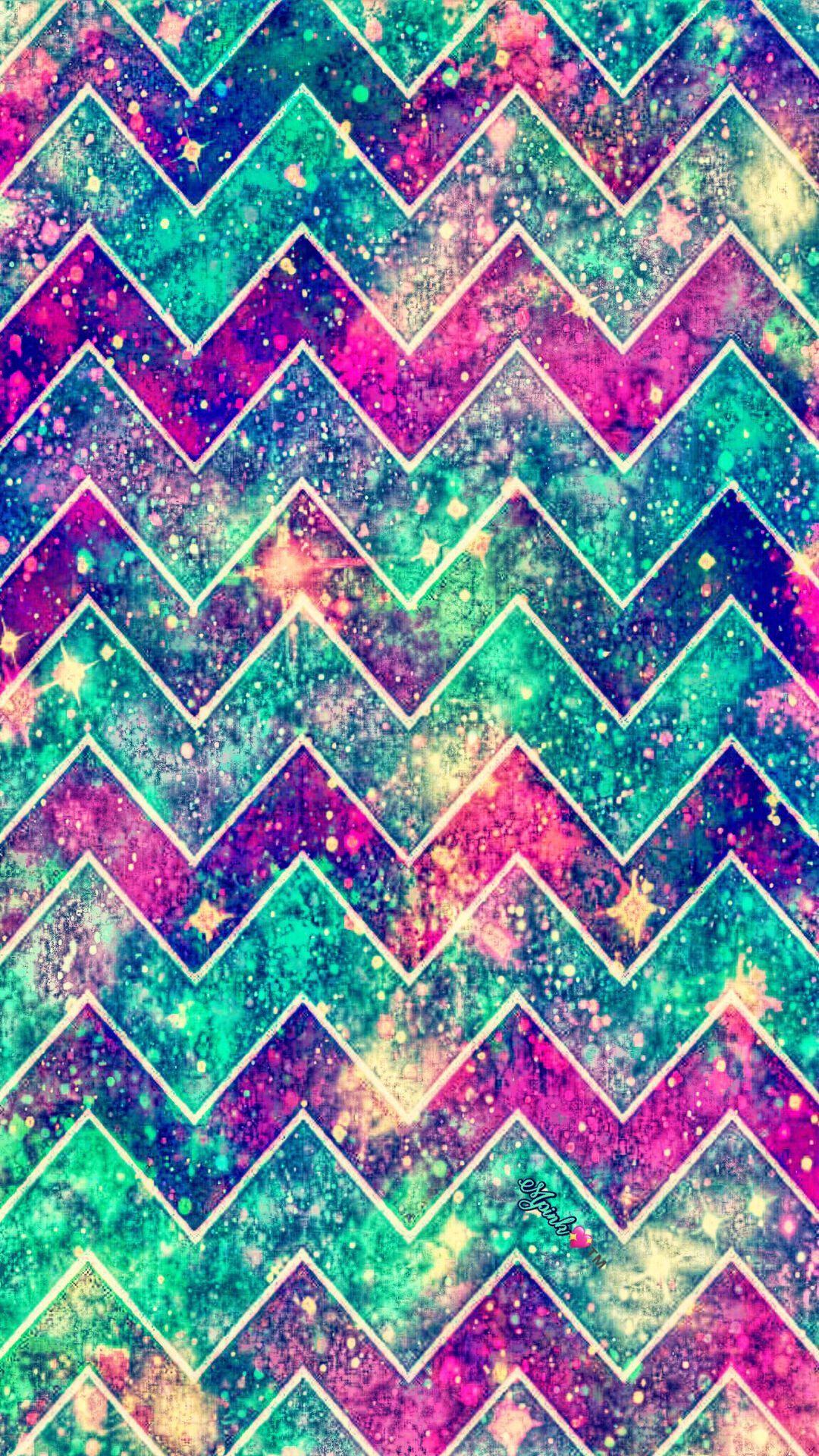 1080x1920 Grunge Chevron Galaxy Wallpaper #androidwallpaper #iphonewallpaper