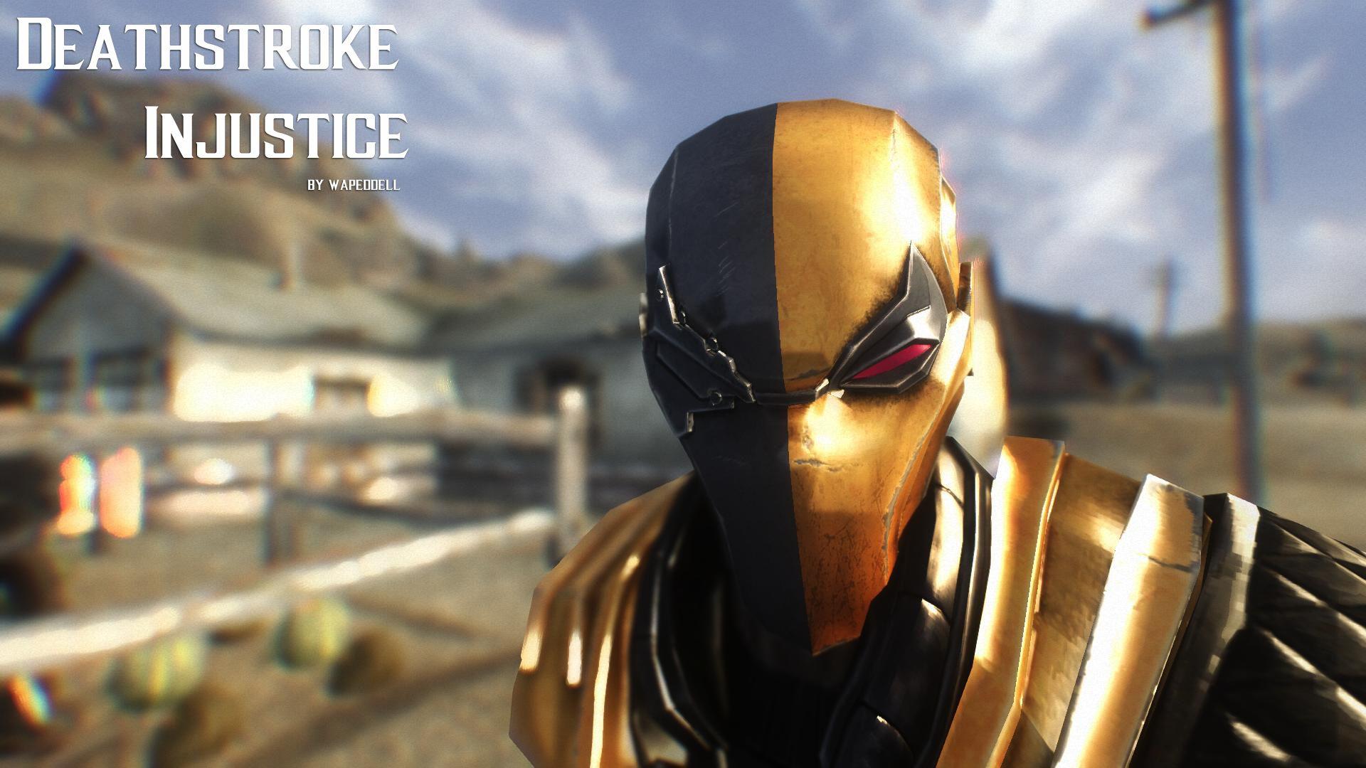 1920x1080 Deathstroke Injustice Mod Fallout New Vegas
