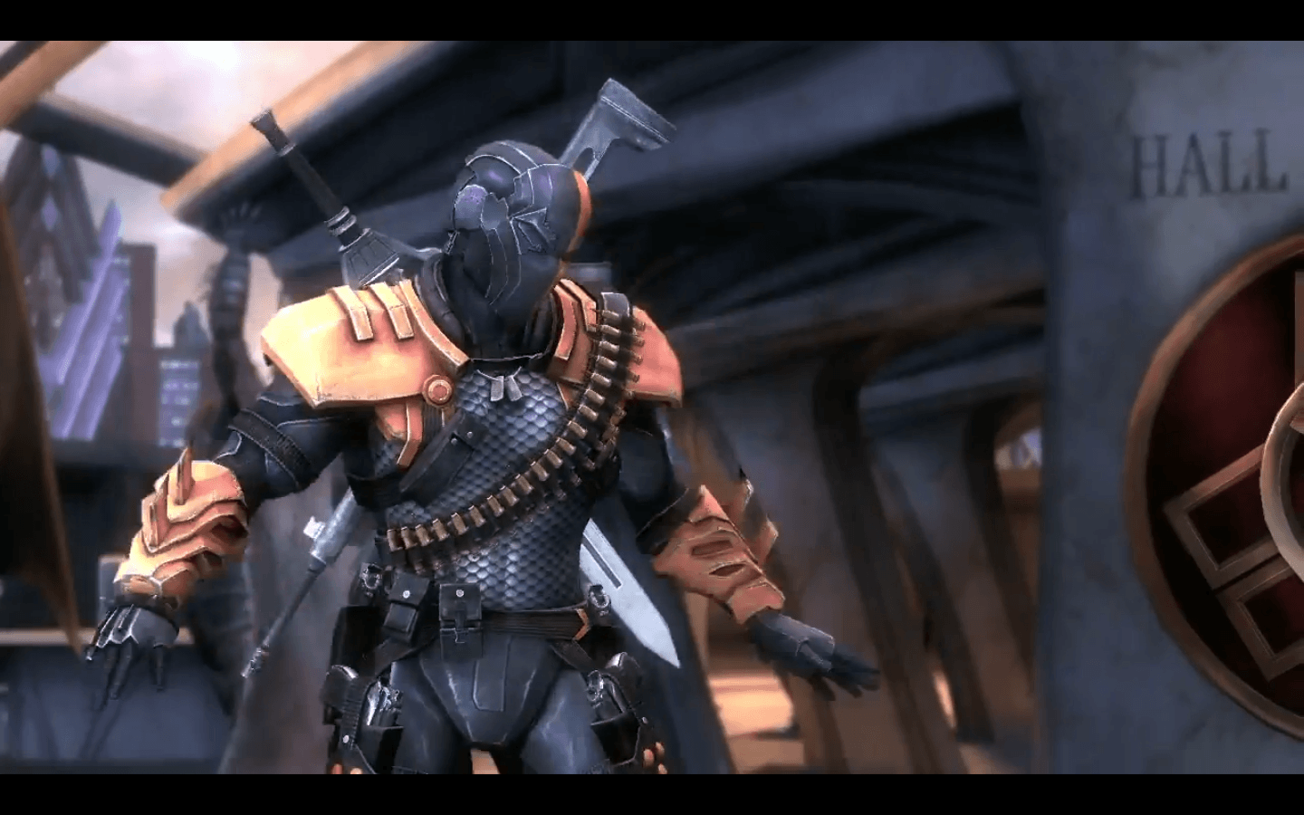 1440x900 Injustice Wallpaper Deathstroke