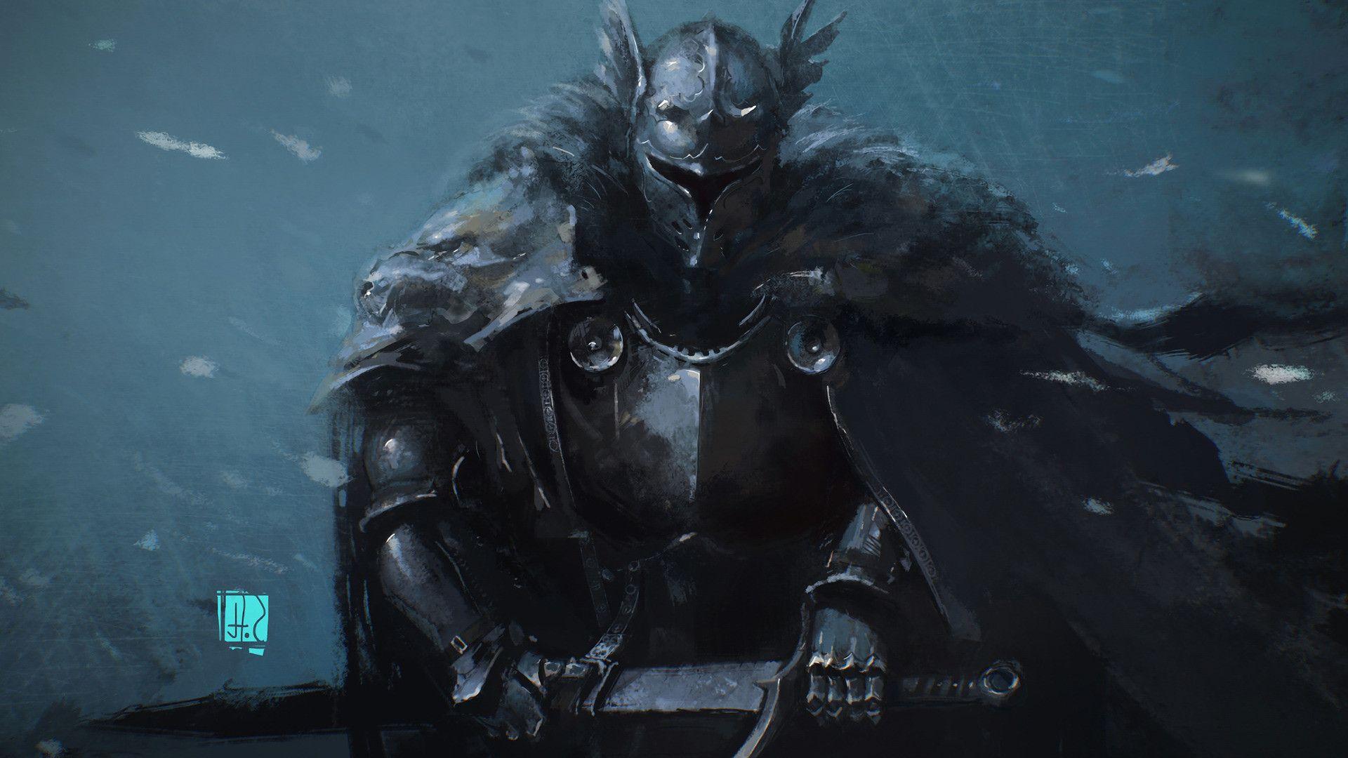 Epic knight holm. Iron helmet with ornament, advanced medieval warrior  armor. Photo realistic, concept art, cinematic light, background, wallpaper,  illustration Stock-bilde | Adobe Stock