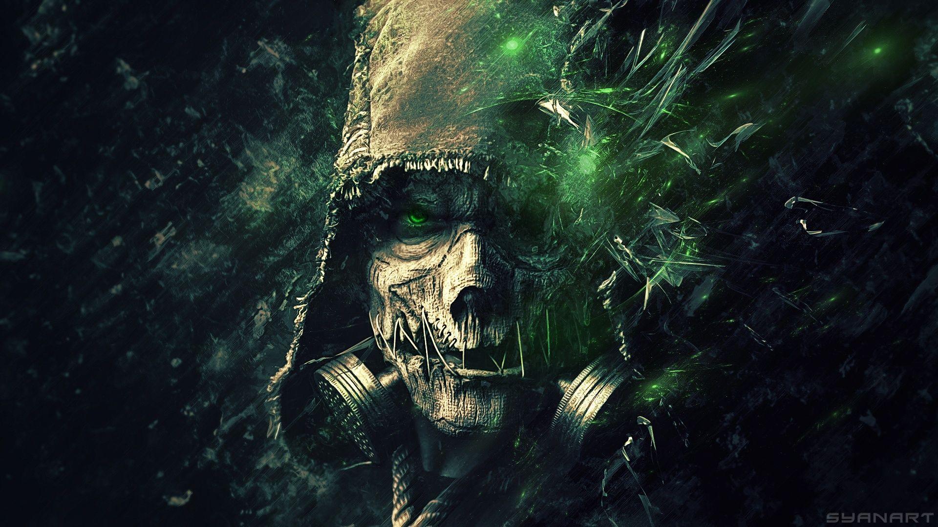 1920x1080 Green Scarecrow Batman Arkham Knight Wallpaper