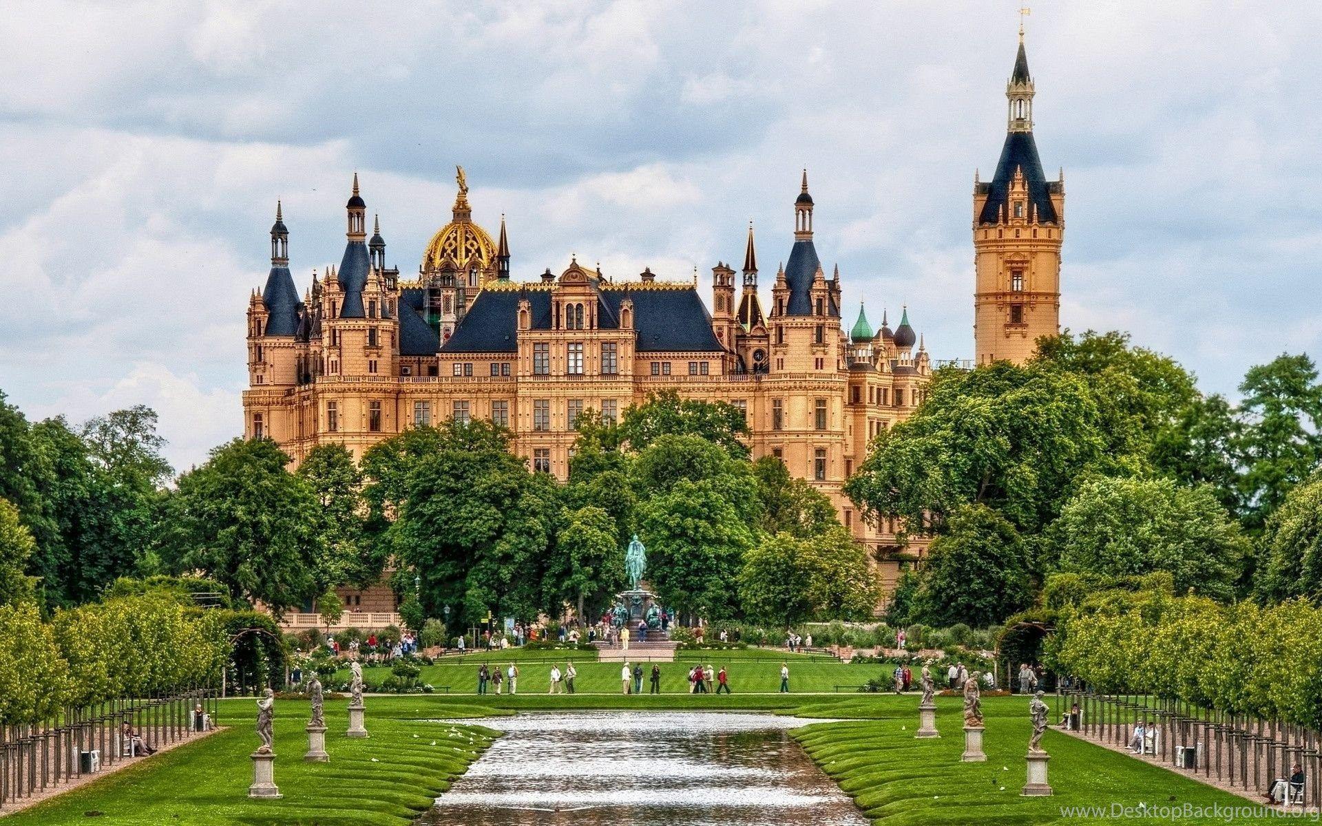 1920x1200 Schwerin Castle Germany Wallpaper HD Desktop Picture • IPhones