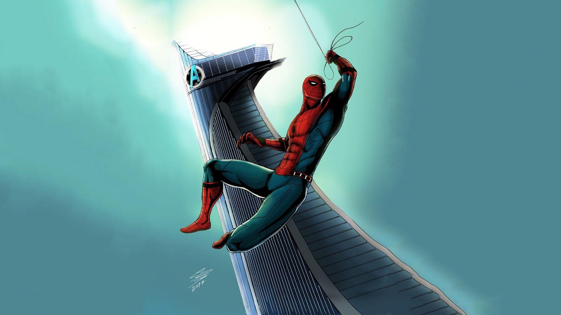1920x1080 spiderman HD wallpaper widescreen