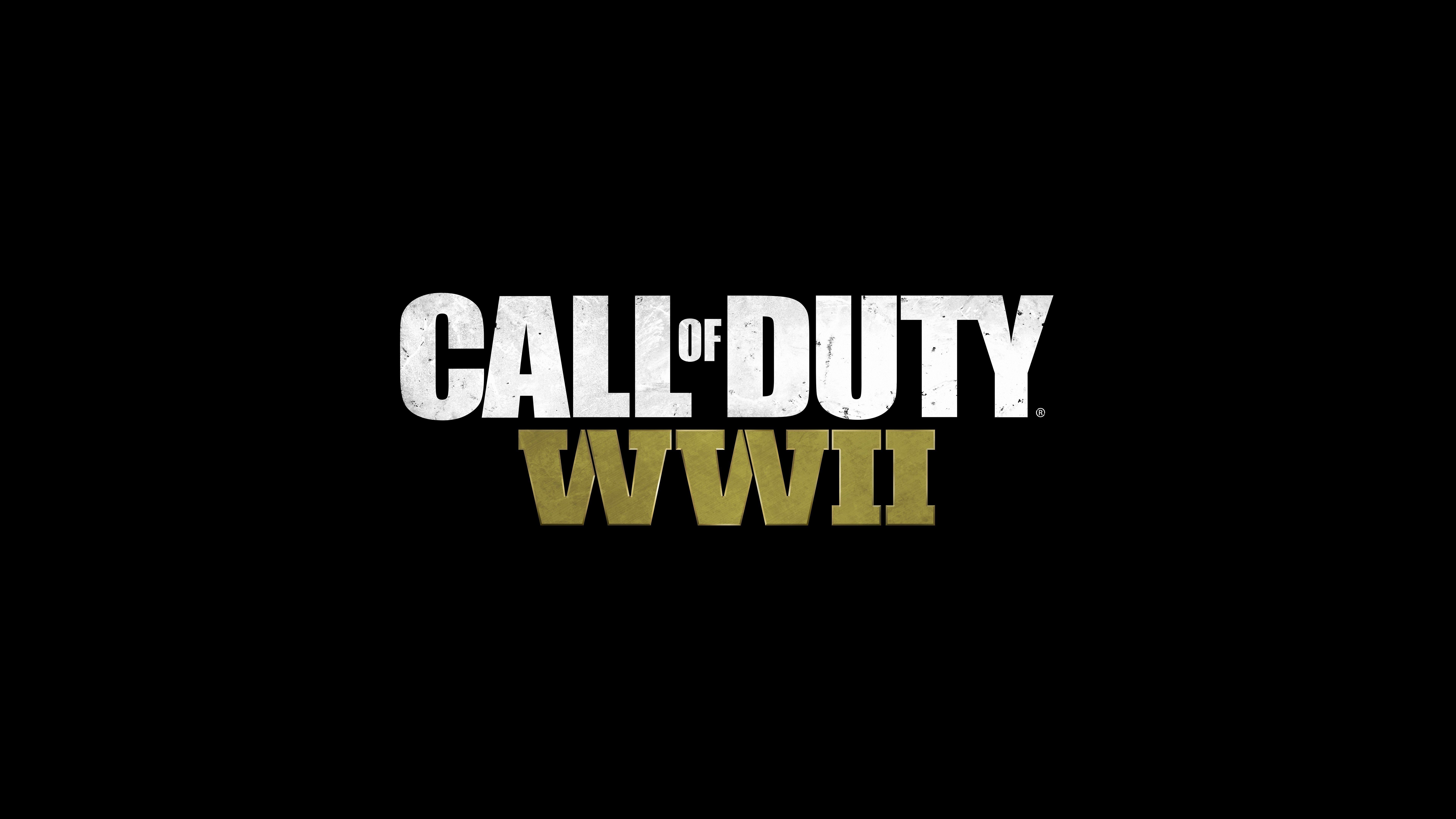 7680x4320 Call Of Duty WW2 Logo 8k, HD Games, 4k Wallpaper, Image