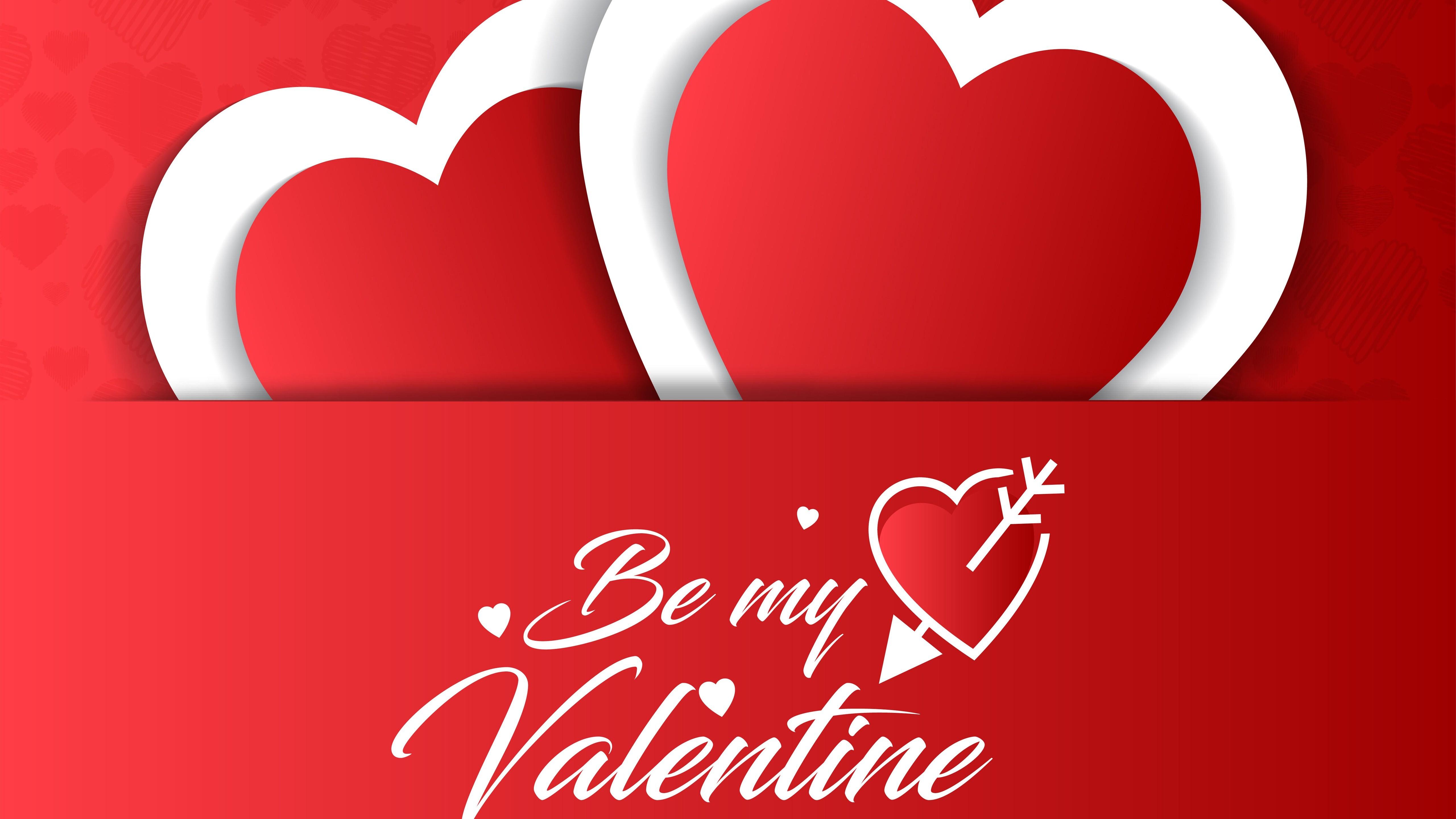 5120x2880 Be My Valentine 5K Wallpaper Background