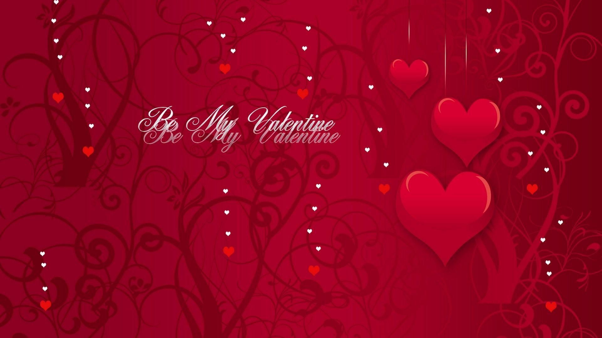1920x1080 Be My Valentine Heart Wallpaper HD. Best HD Wallpaper. Valentines day image free, Valentines day picture, Happy valentines day image