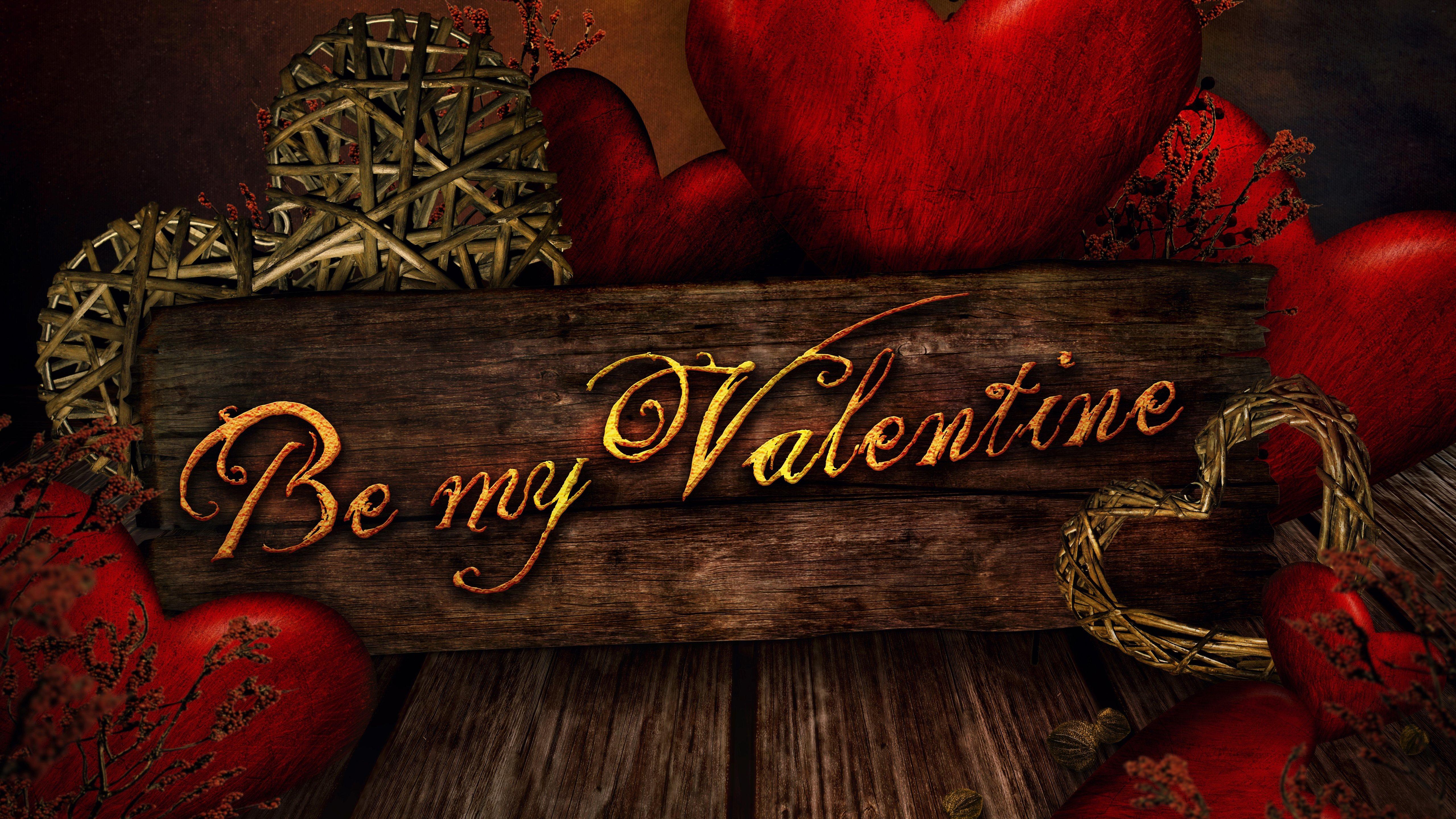 5120x2880 Be My Valentine Background Wallpaper 49789