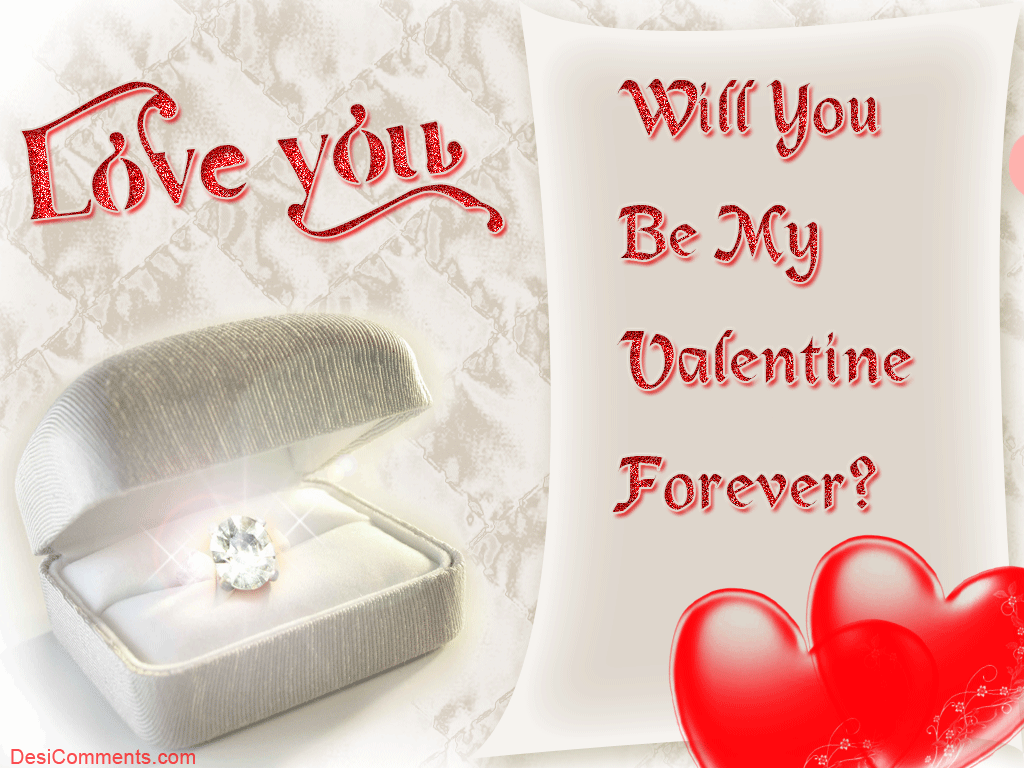 1024x768 Will U Be My Valentines Wallpaper